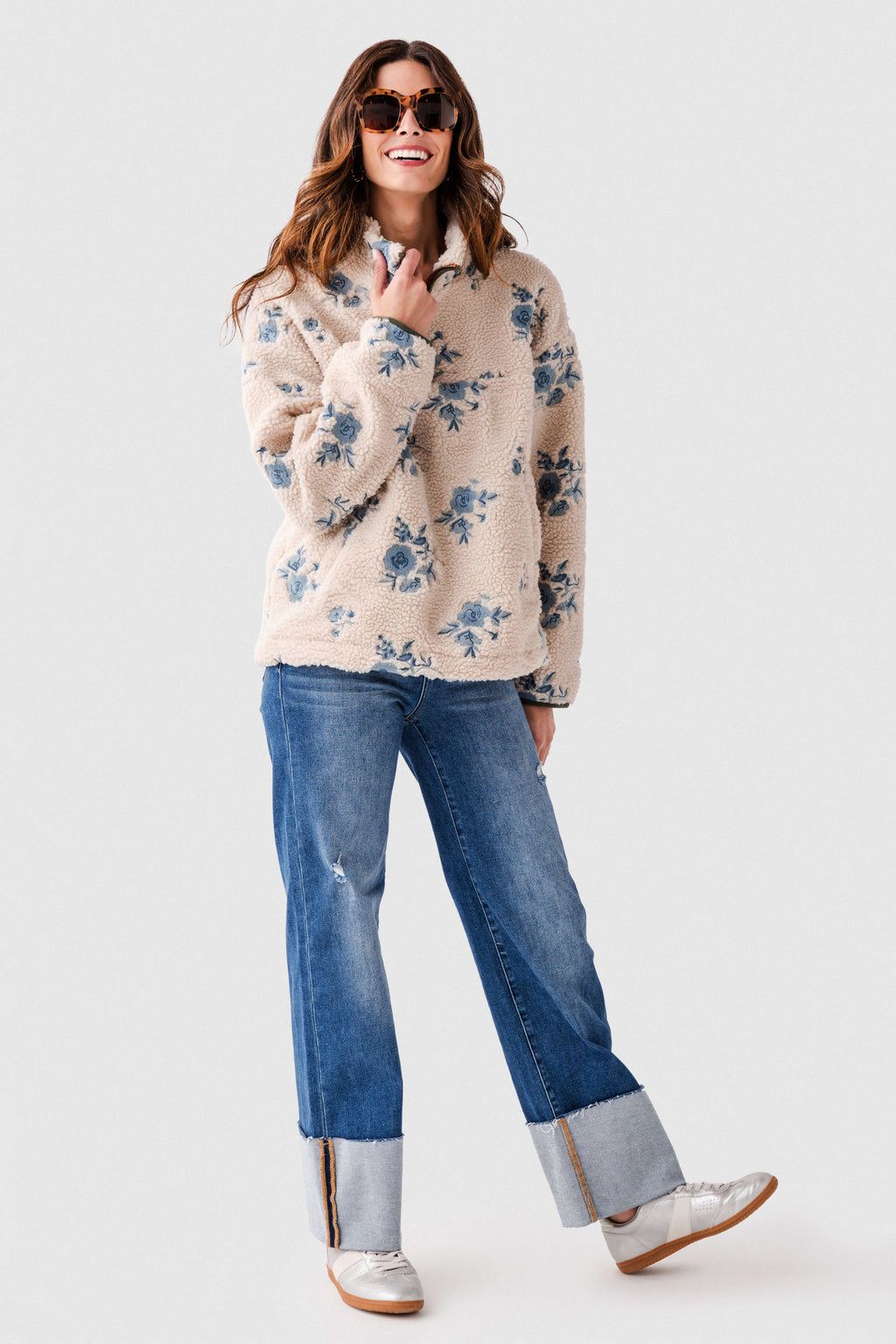 RD Style L/S Mock Neck Anorak Jacket