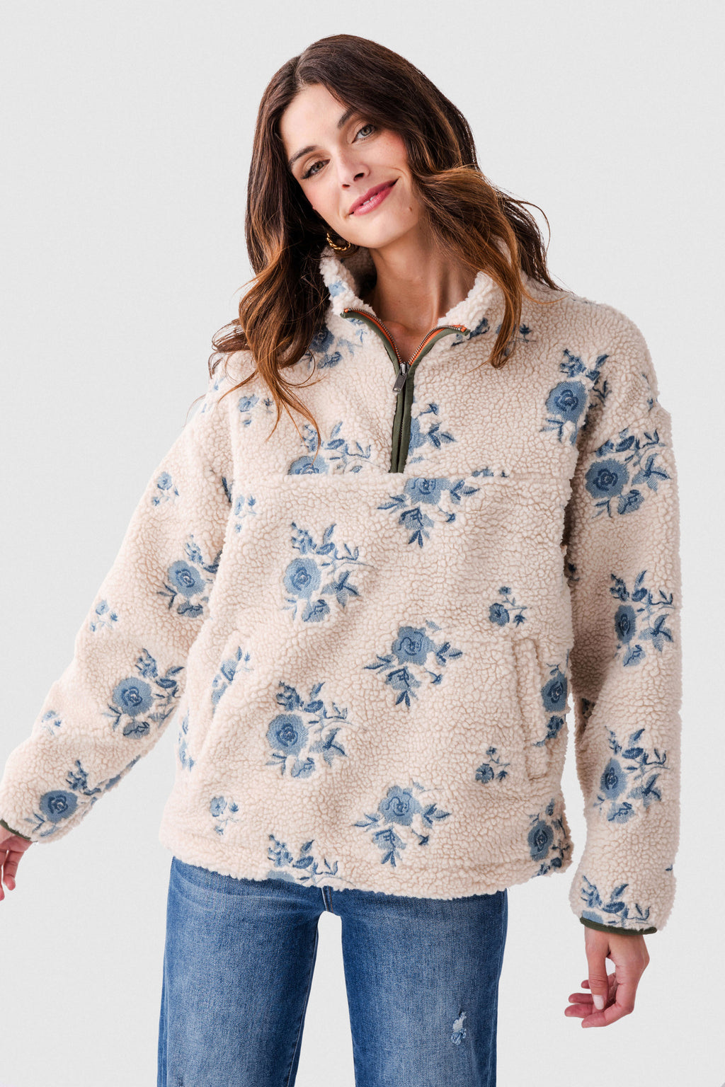 RD Style L/S Mock Neck Anorak Jacket