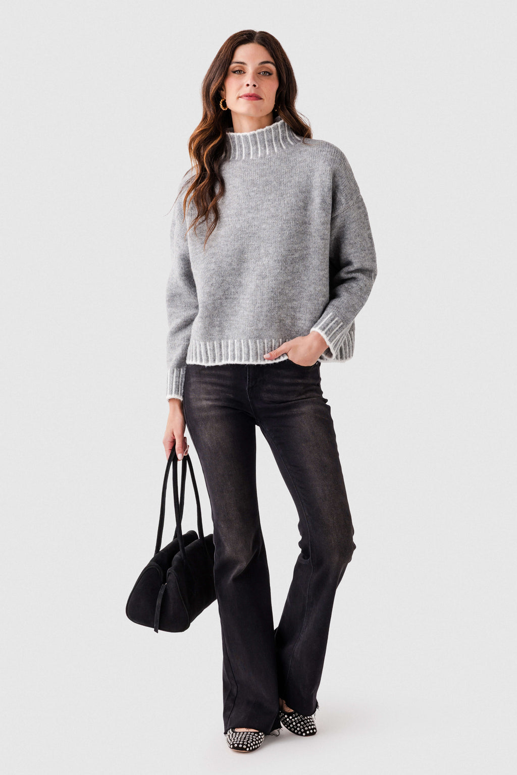 Risen Harper High Rise Boot Cut Jeans