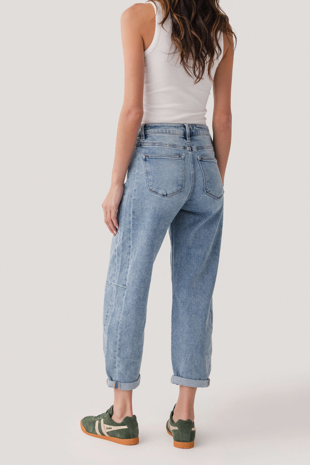 Risen Cody High Rise Barrel Jeans