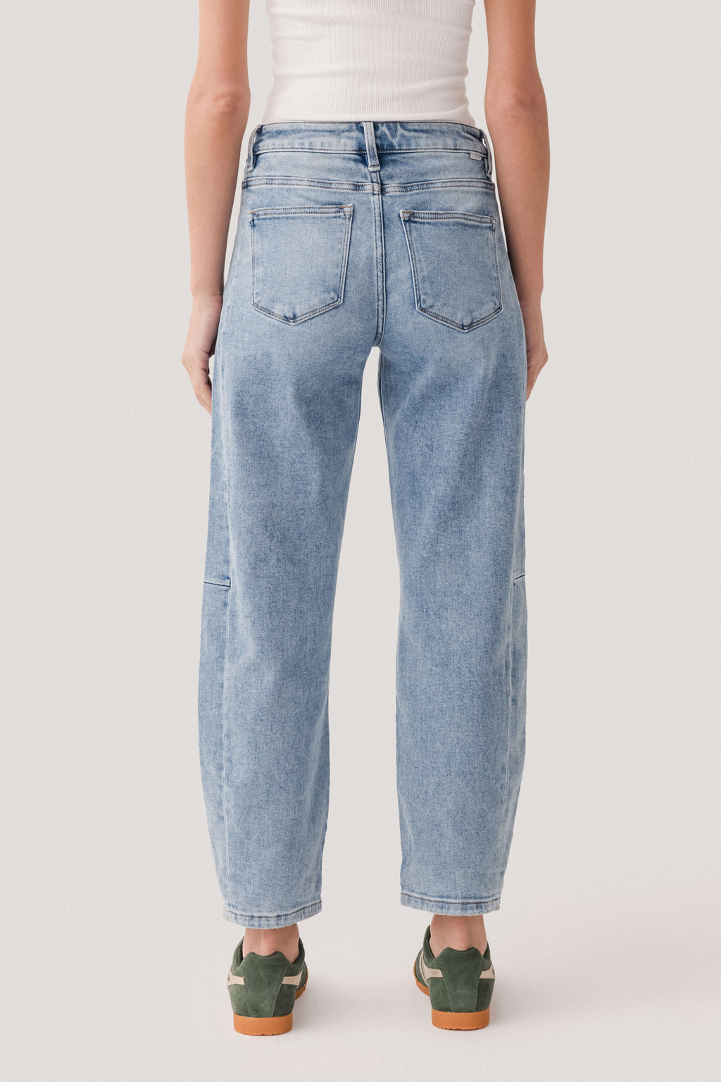 Risen Cody High Rise Barrel Jeans