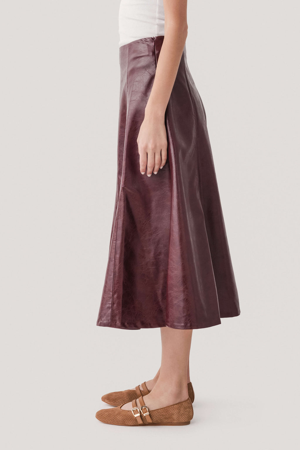 Lucy Paris Oleksa Pleated Skirt