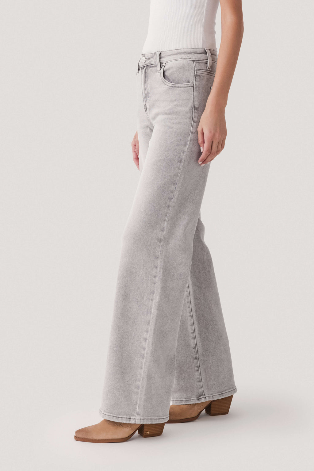 Risen Jules High Rise Wide Leg Jeans