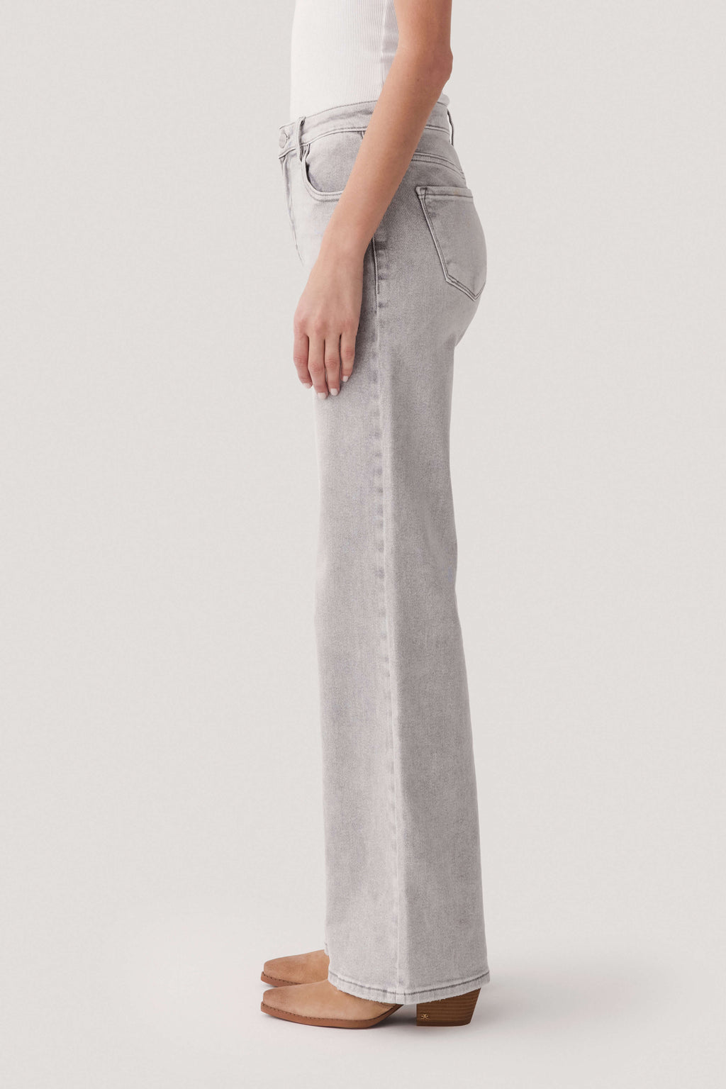 Risen Jules High Rise Wide Leg Jeans