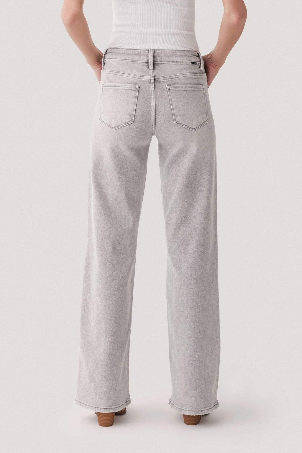 Risen Jules High Rise Wide Leg Jeans