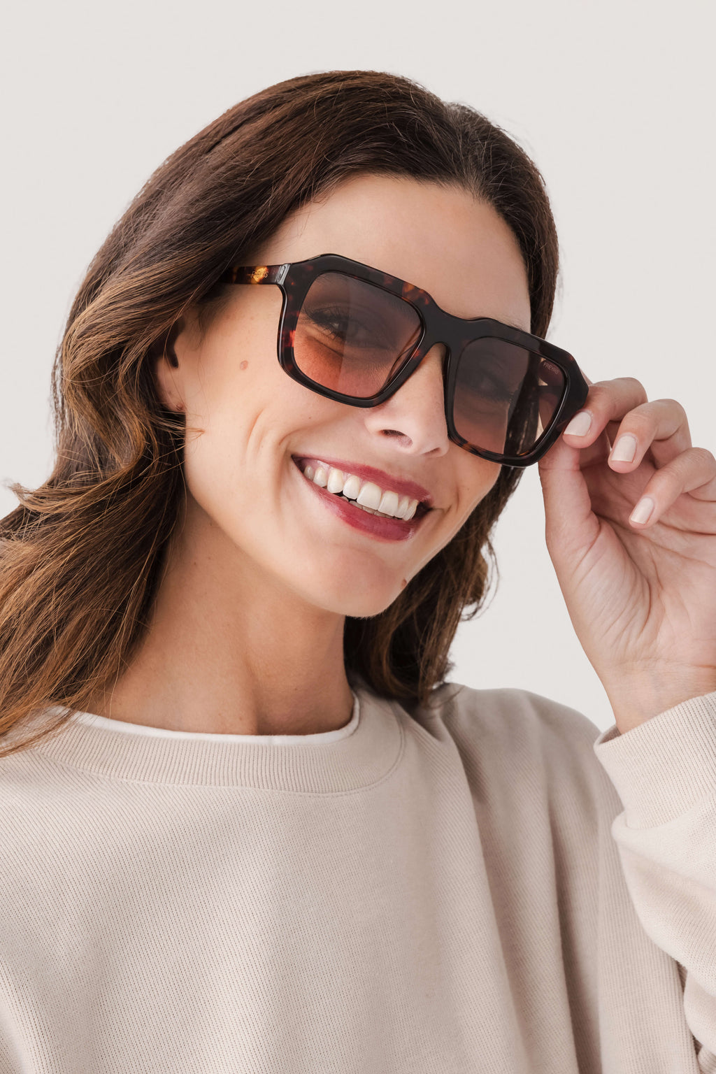 Freyrs Charlie Rectangular Acetate Sunglasses