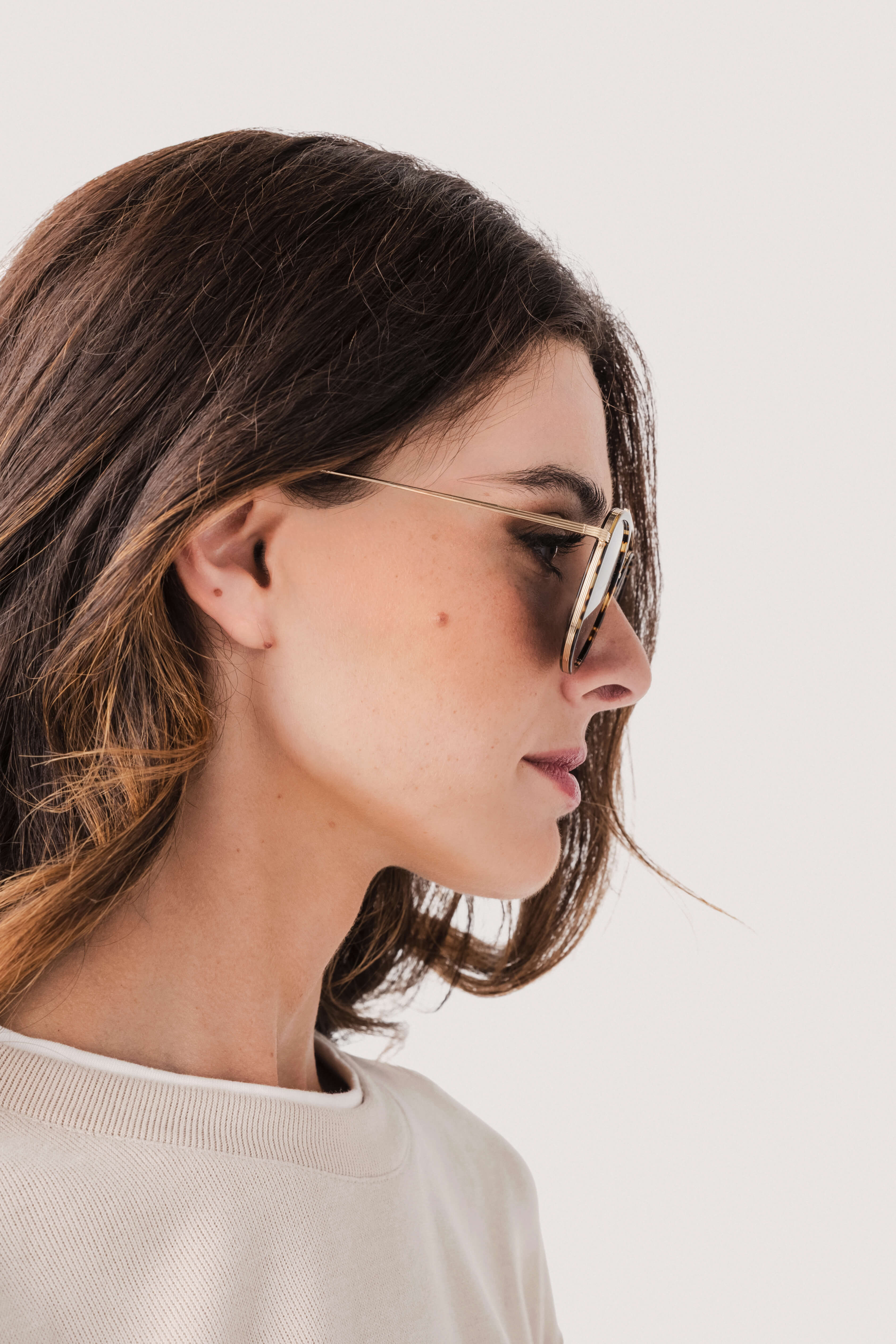 Freyrs Weston Acetate Round Sunglasses