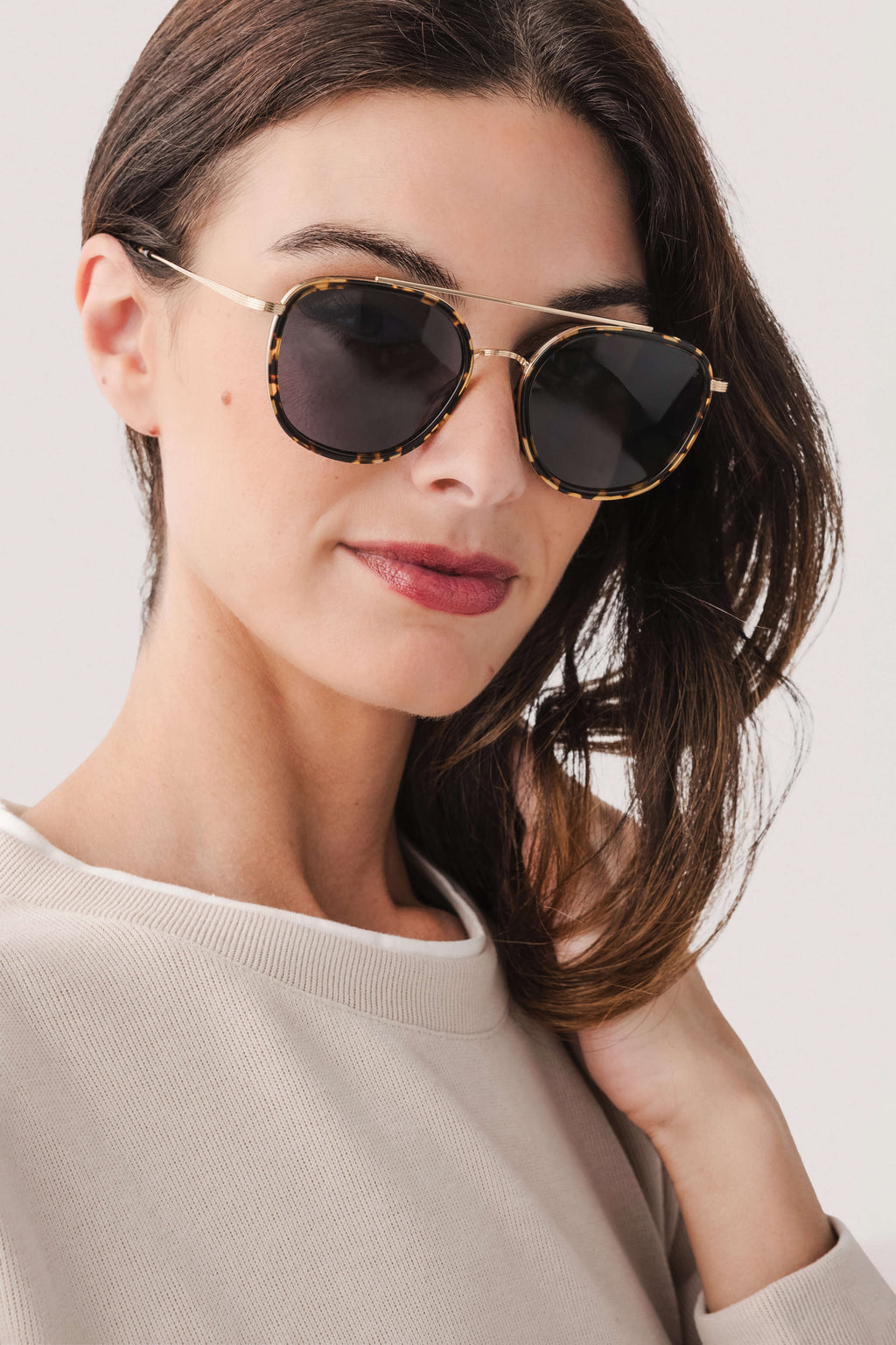 Freyrs Weston Acetate Round Sunglasses