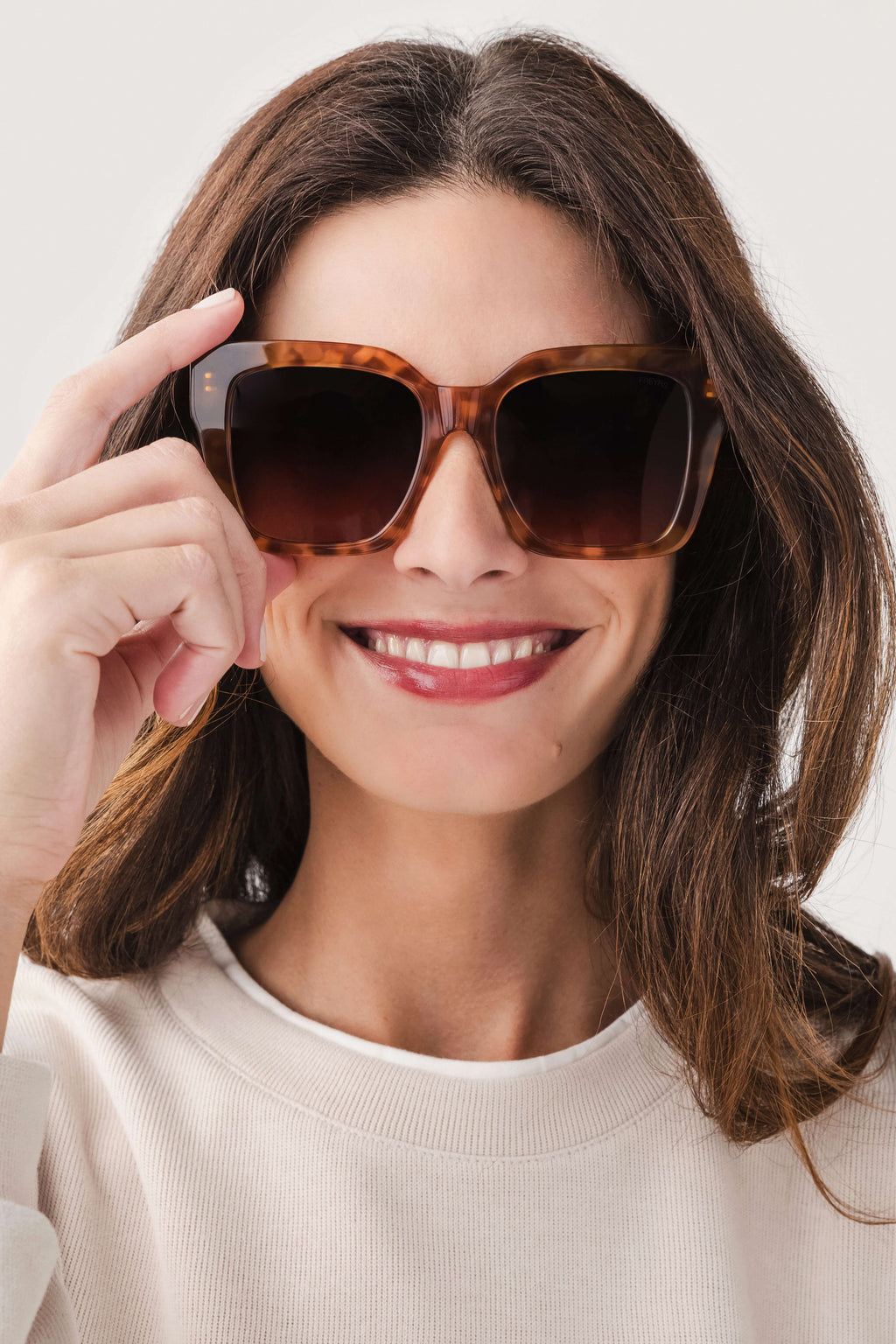 Freyrs Bon Chic Oversized Acetate Sunglasses