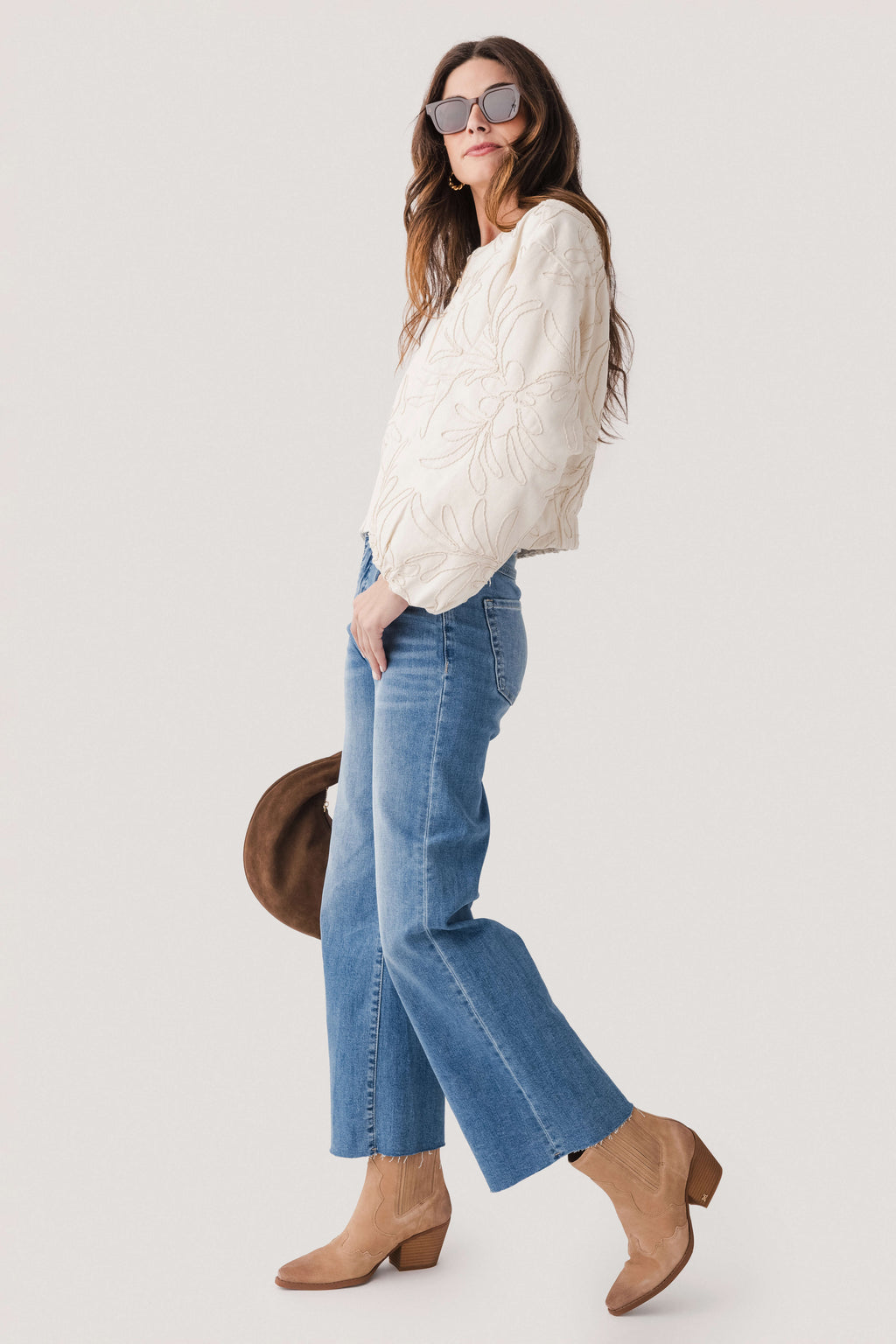 En Creme Bomber Jacket