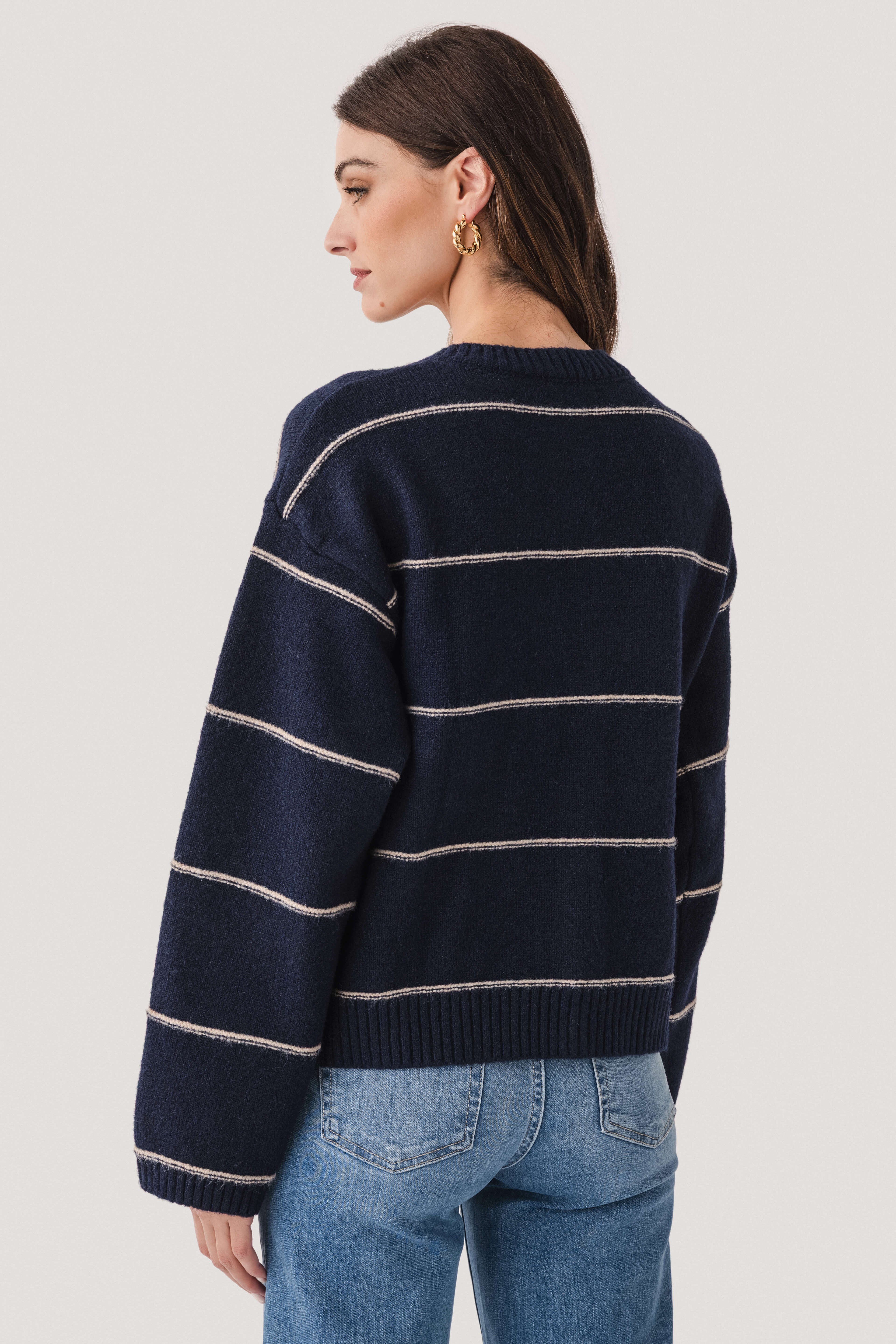 Buttermelon Striped Cardigan