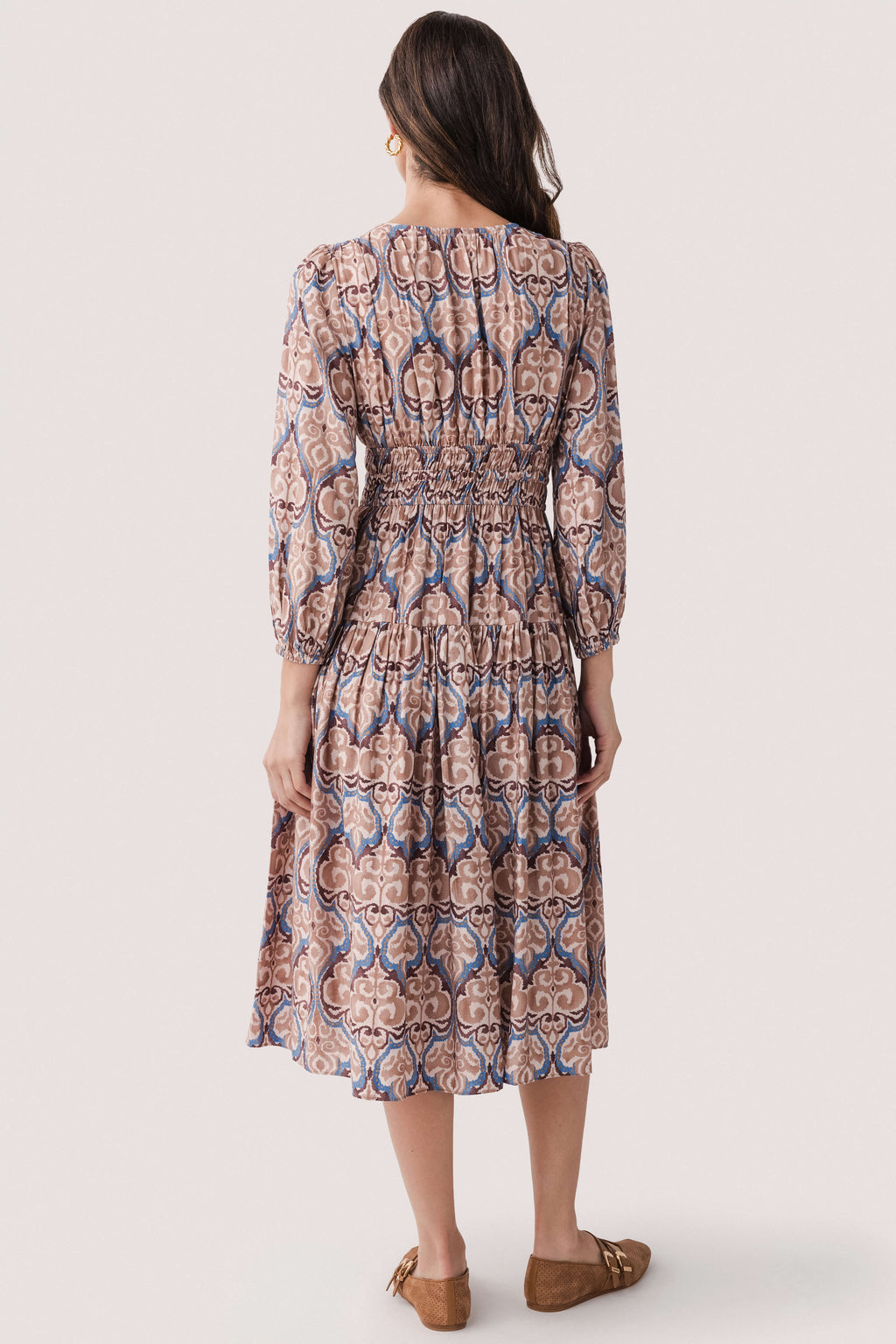 Current Air Damask Inspire Printed Midi Dress