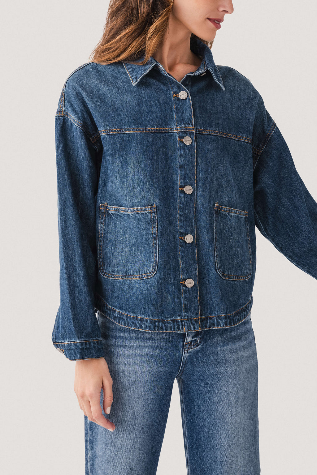 Risen Denim Barn Jacket