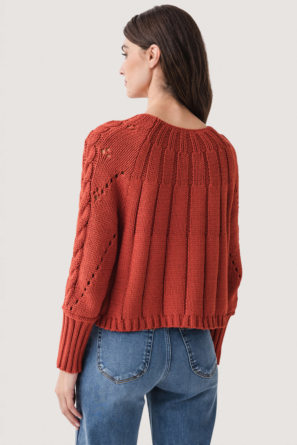 Six Fifty Alexa Cableknit Sweater