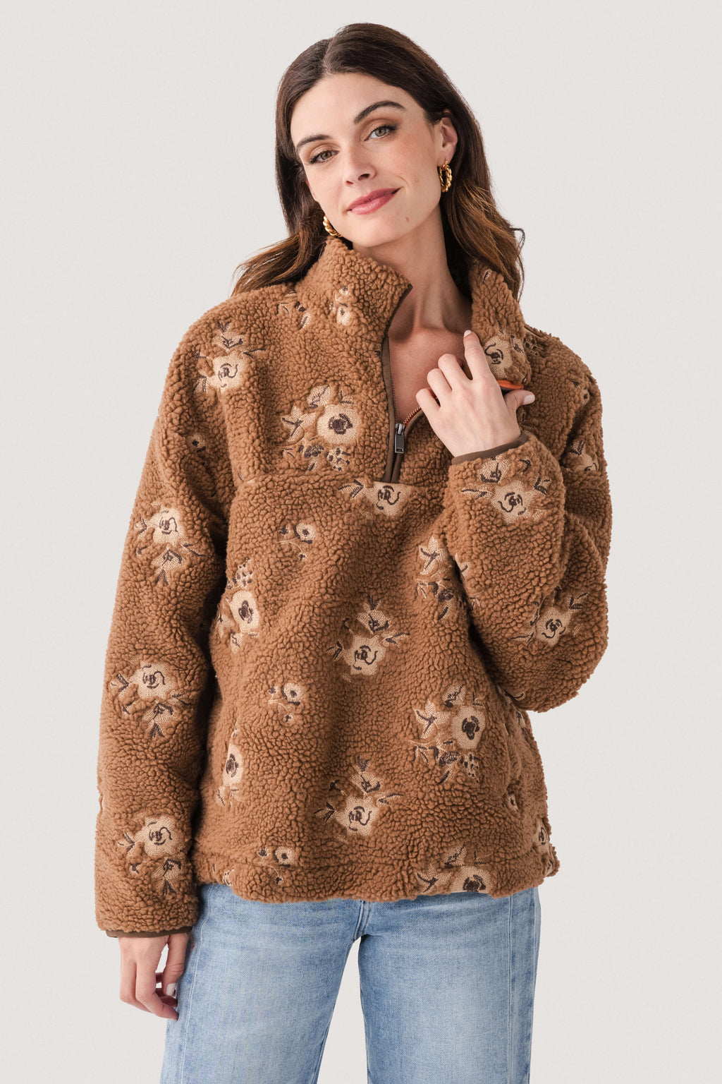 RD Style L/S Mock Neck Anorak Jacket