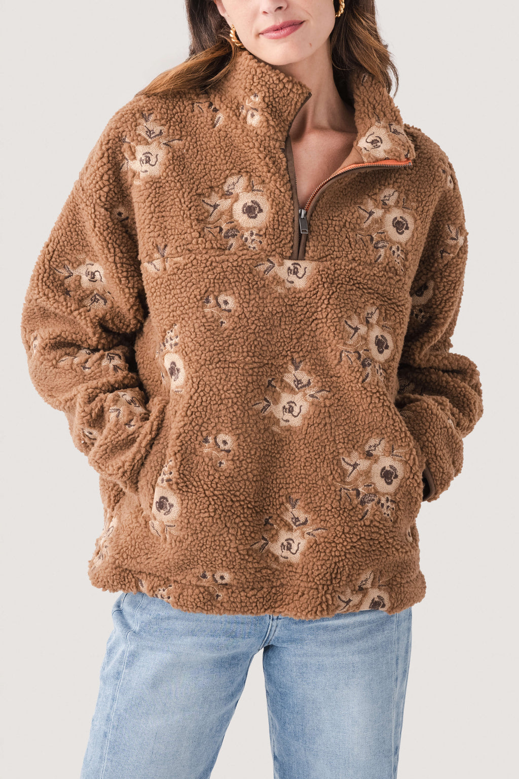 RD Style L/S Mock Neck Anorak Jacket