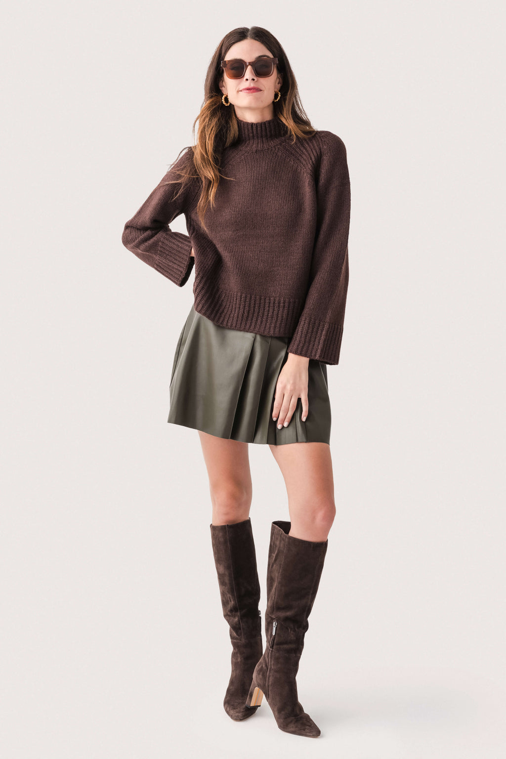 Z Supply Emerge Funnel Neck Sweater