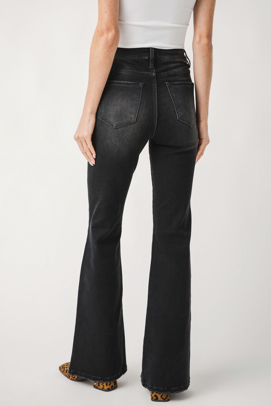Risen Harper High Rise Boot Cut Jeans