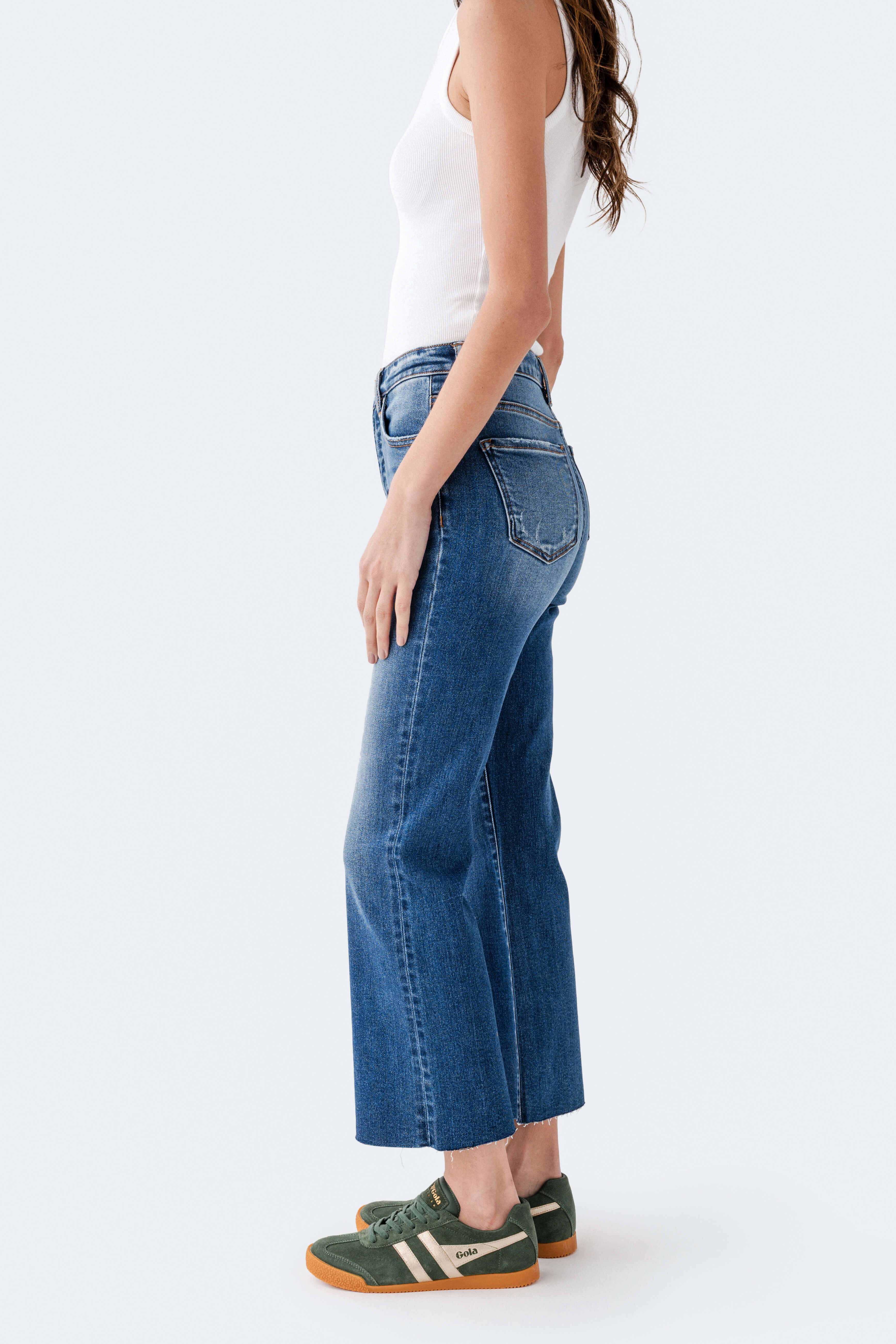 Risen Cora High Rise Kick Flare Jeans
