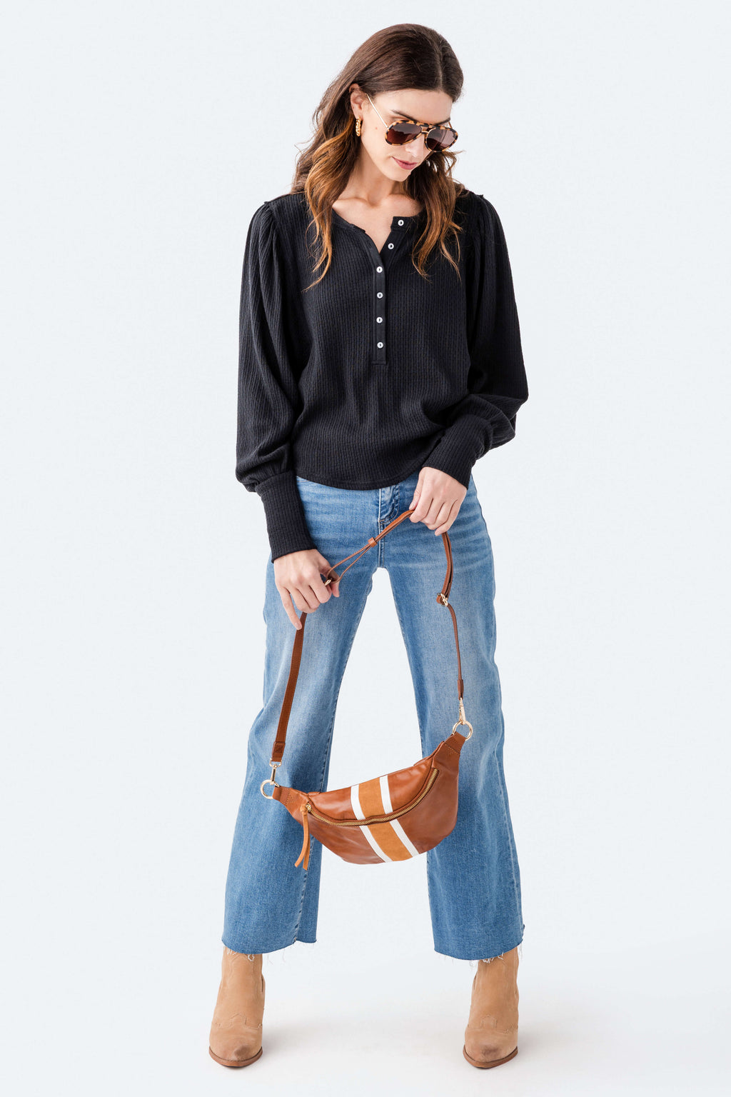 Free People Quinn Knit Top