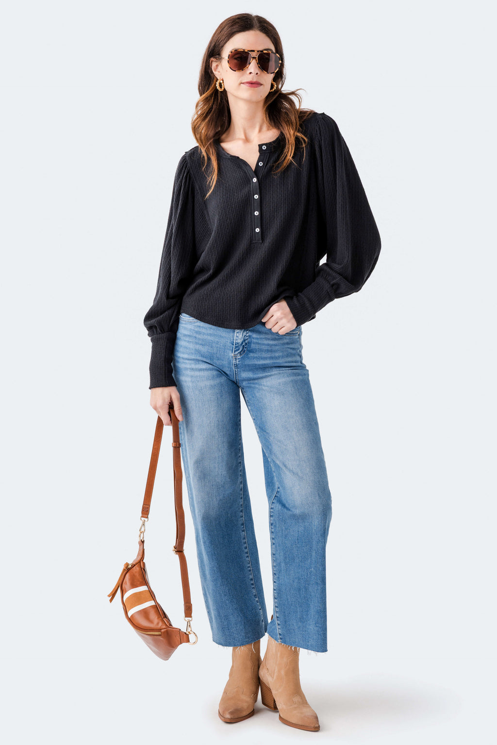 Free People Quinn Knit Top