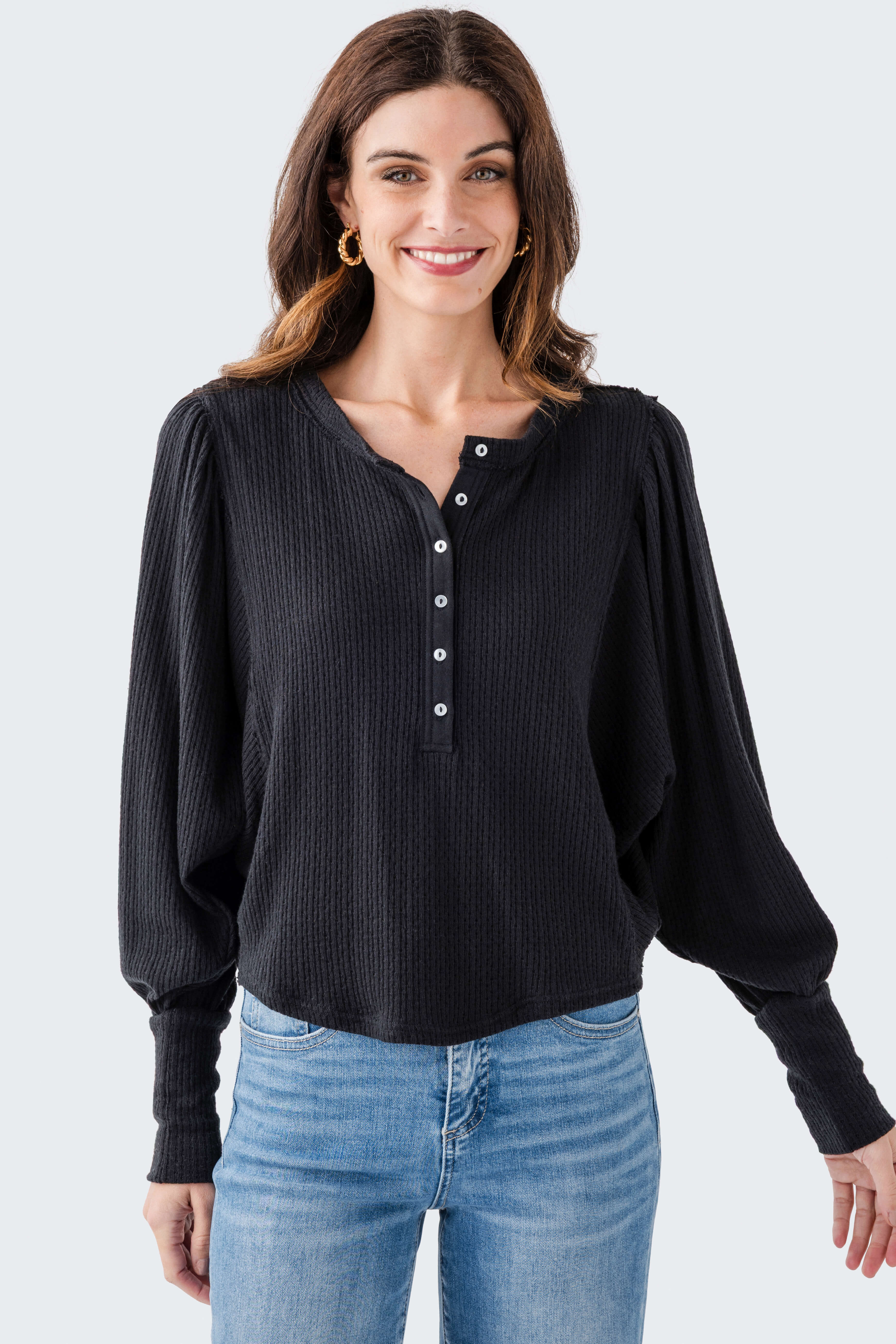 Free People Quinn Knit Top