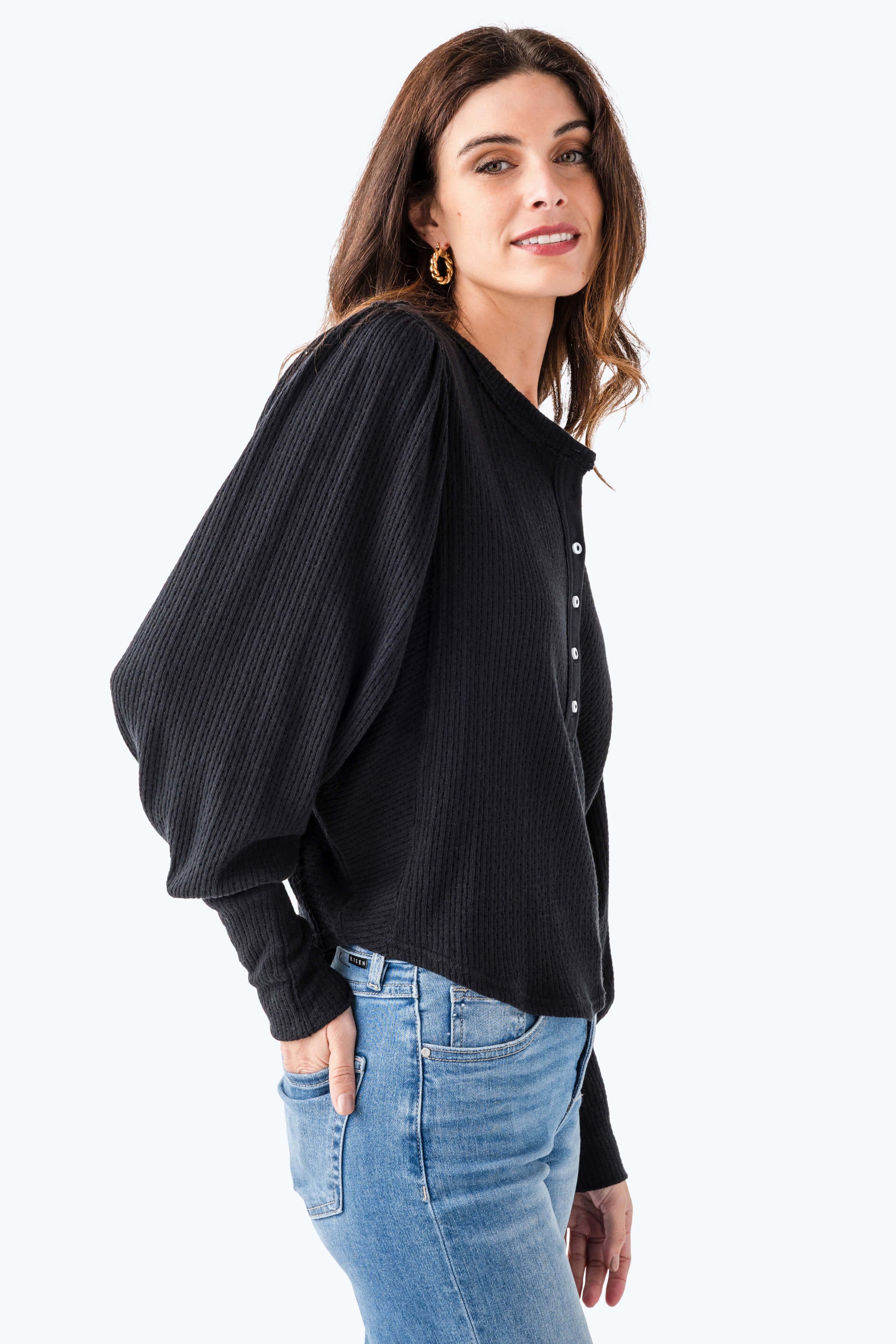 Free People Quinn Knit Top