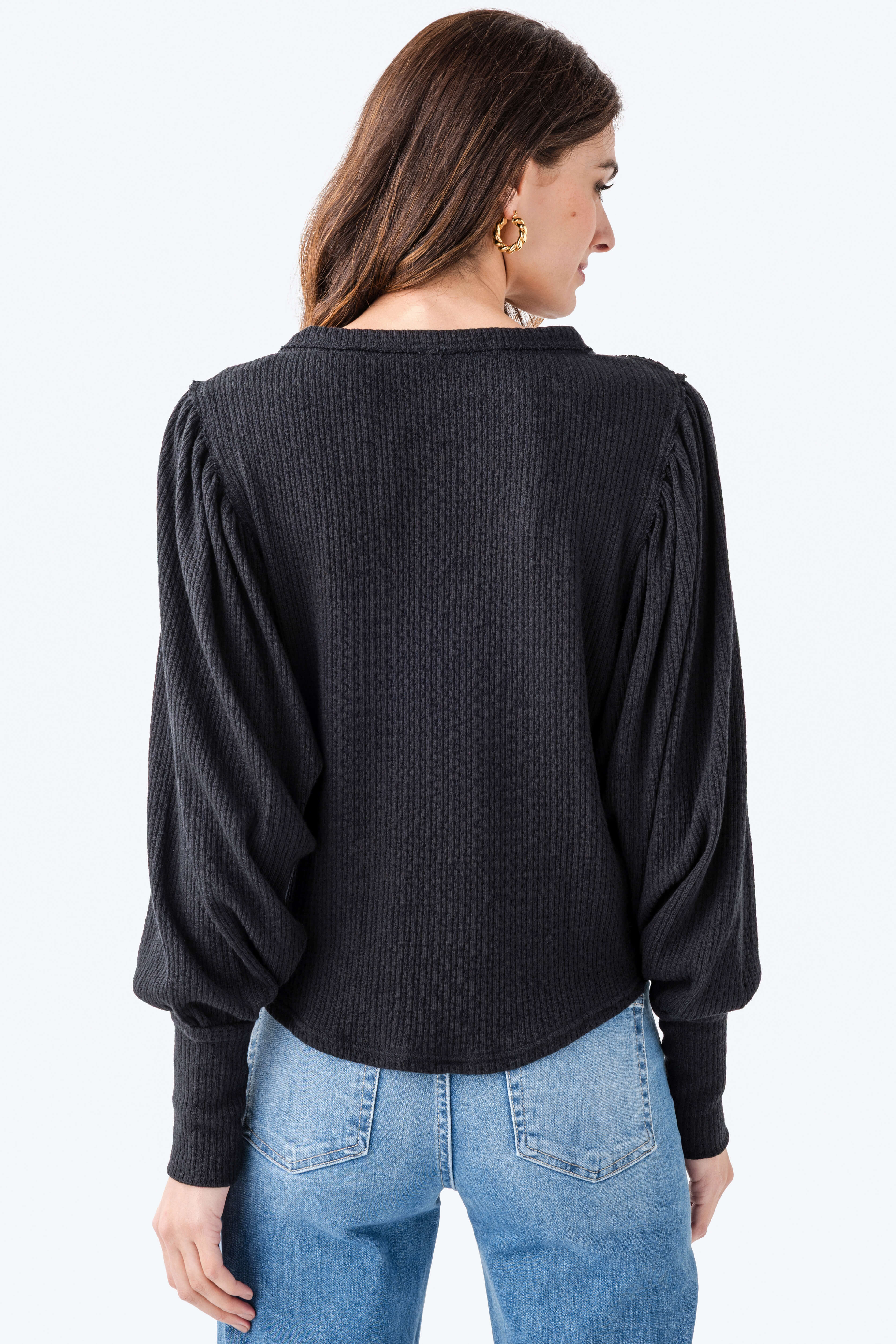 Free People Quinn Knit Top