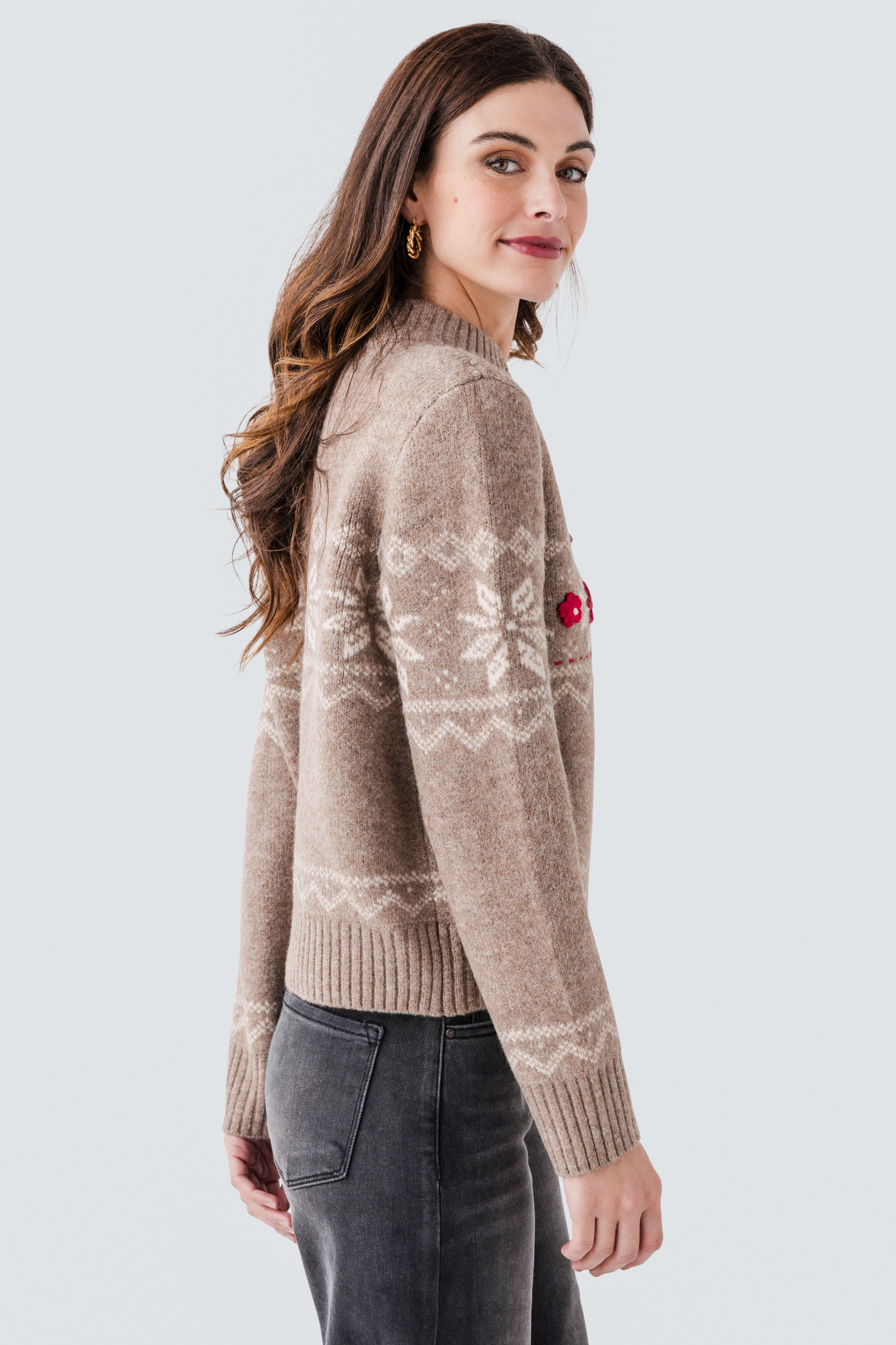 RD Style Nayeli Crewneck Cardigan