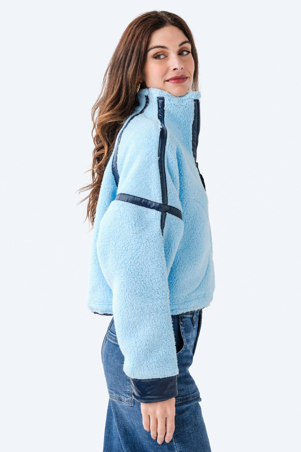 FP Movement Mountain High Shine 1/2 Zip