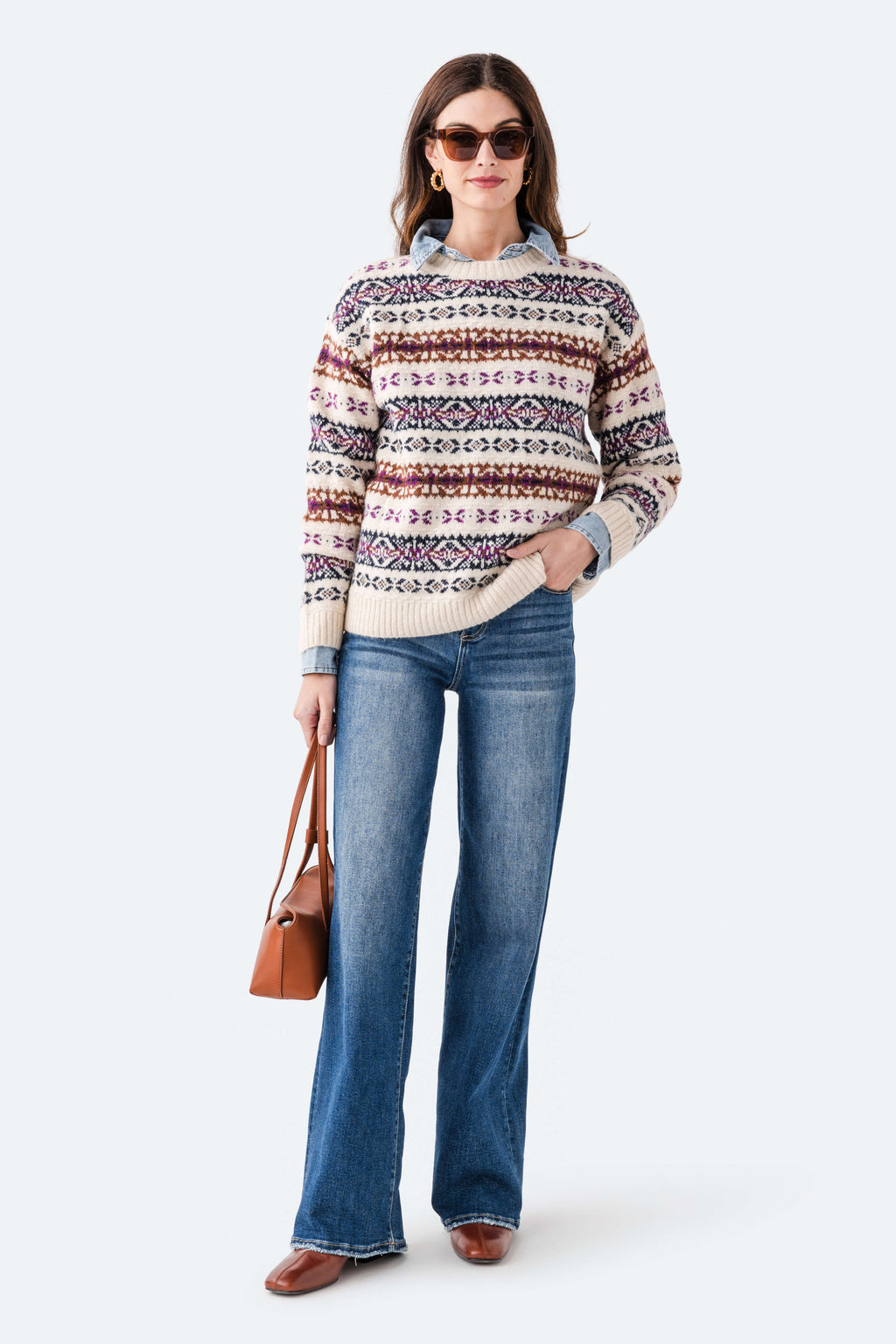 RD Style Shinza Long Sleeve Crewneck Pullover