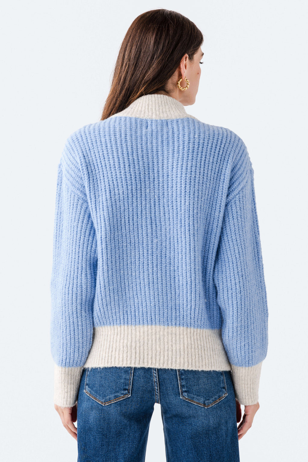 FRNCH Chenille Pocket Cardigan