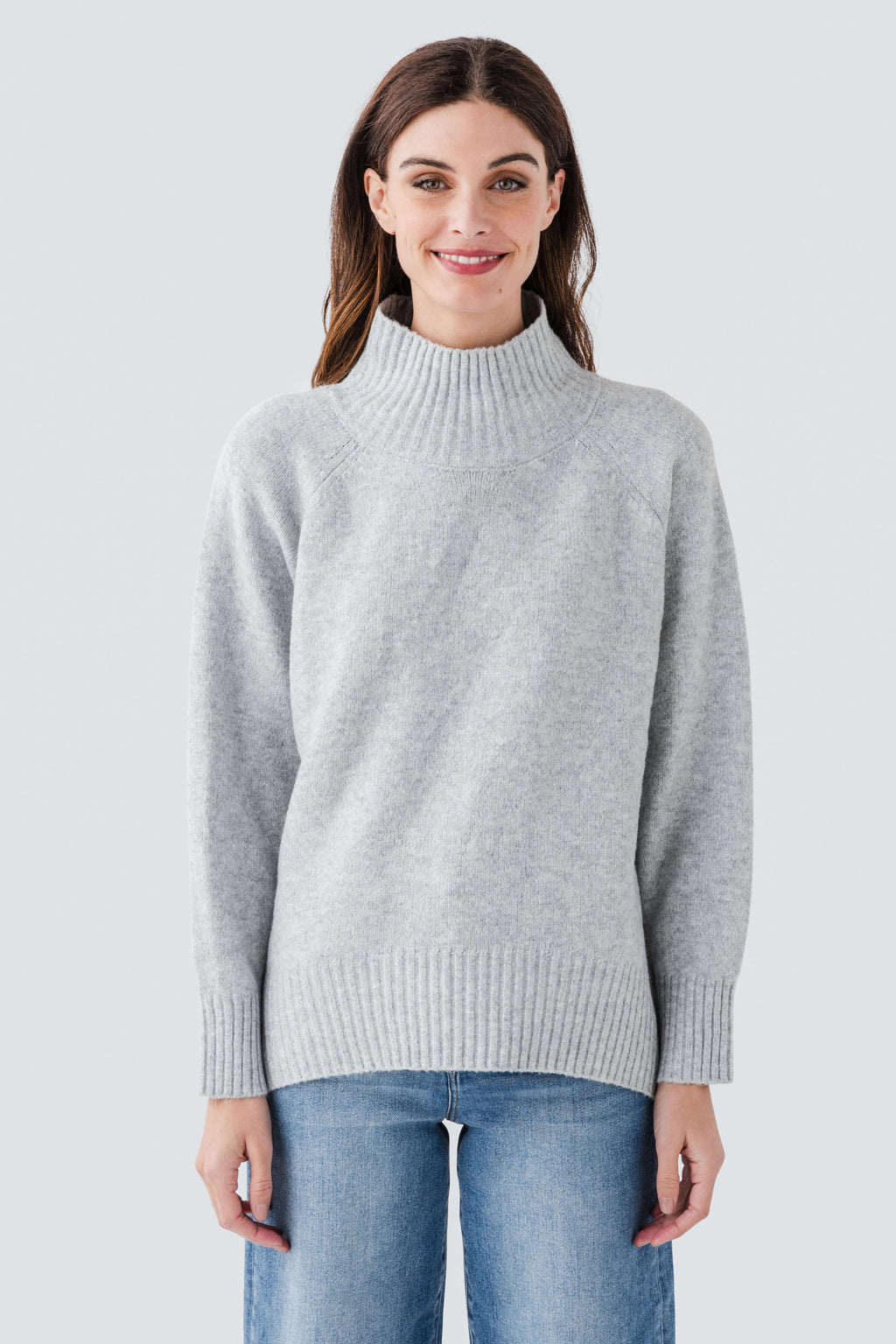 RD Style Anthousa Mockneck Pullover Sweater