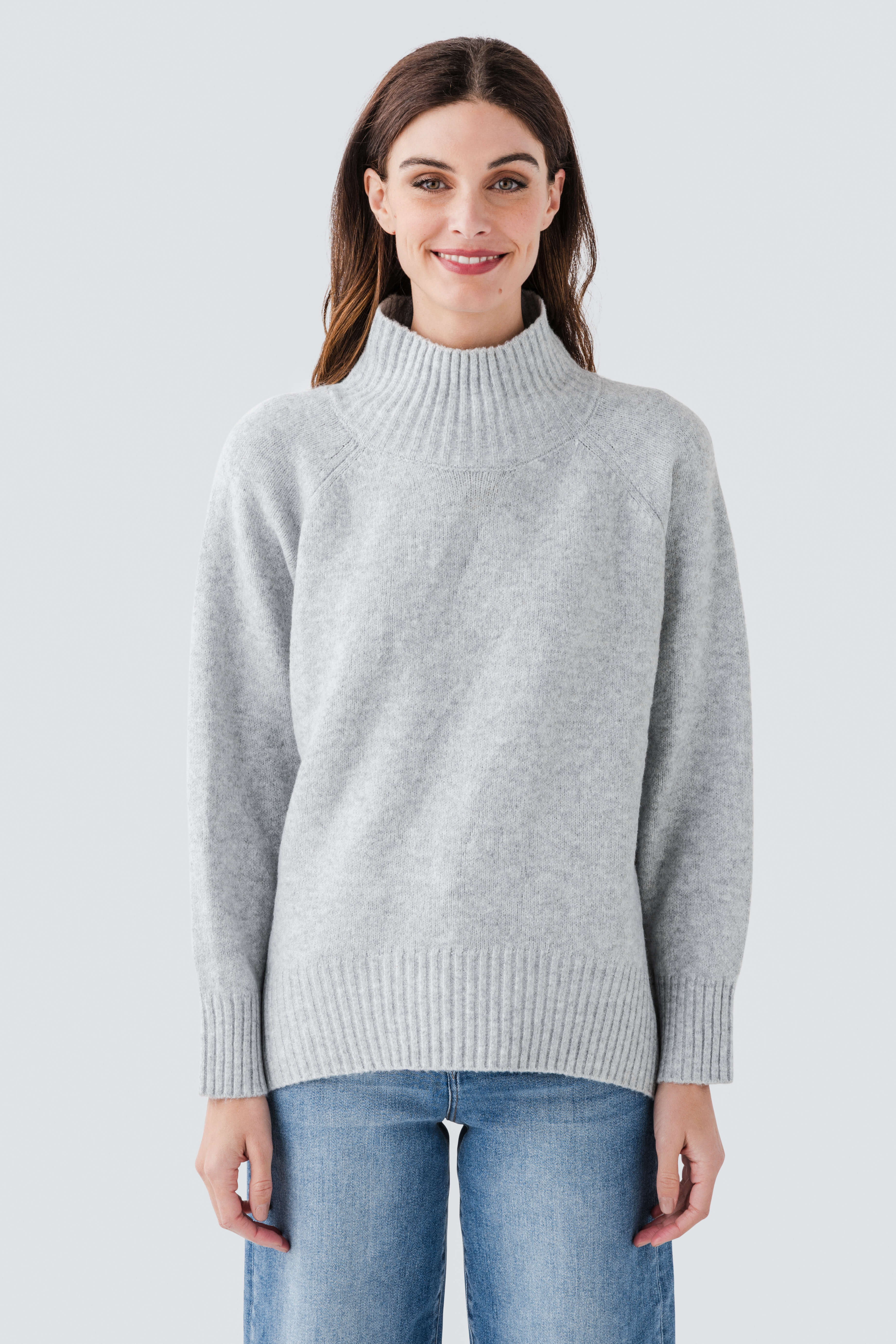 RD Style Anthousa Mockneck Pullover Sweater