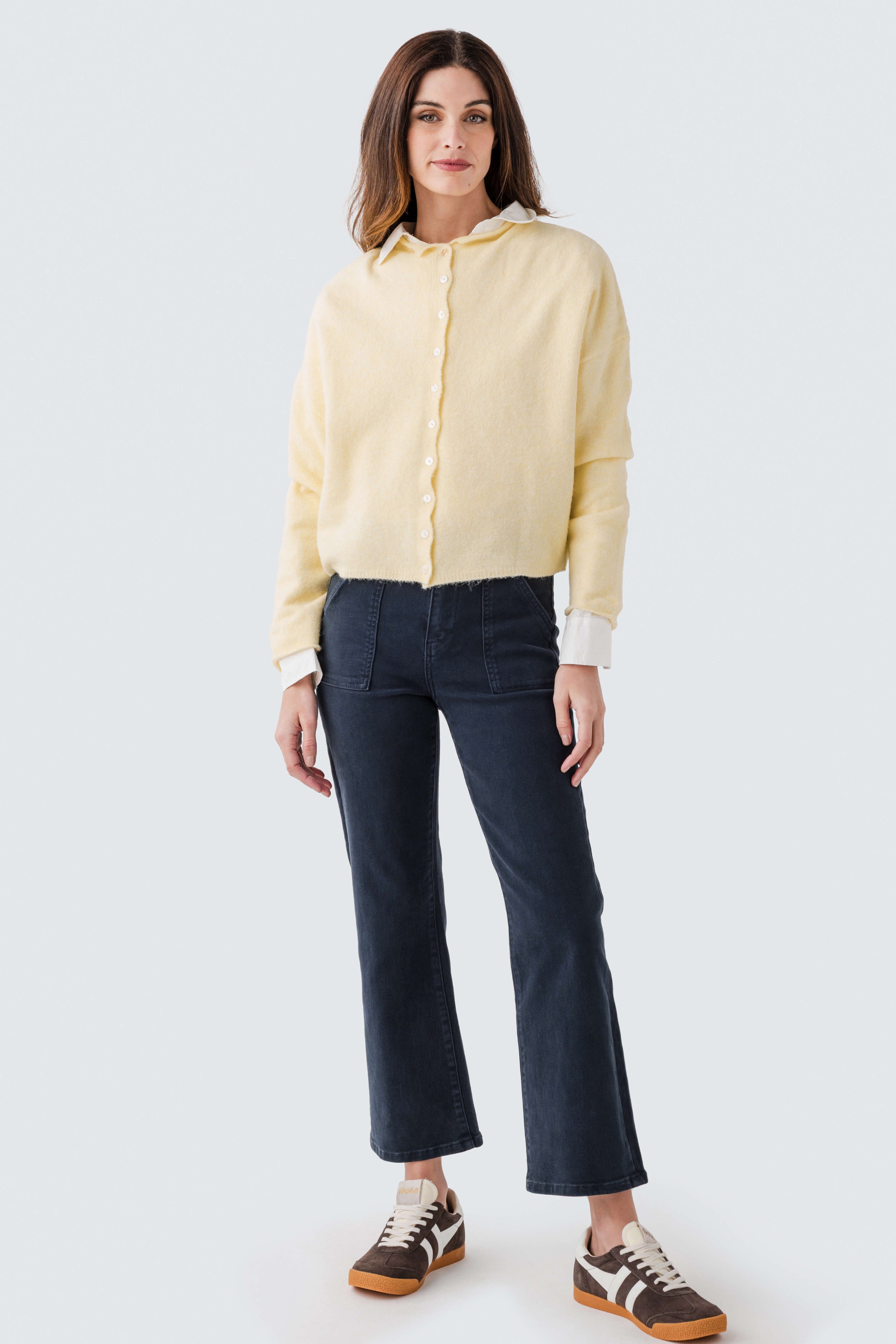 Risen Rosie Ankle Flare Jeans