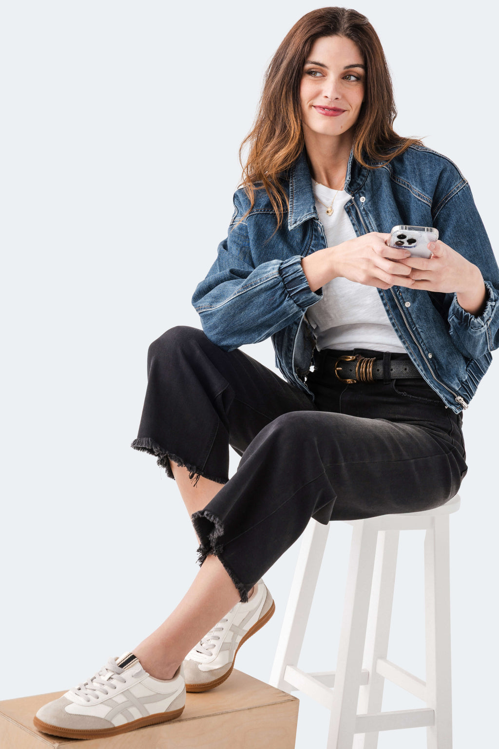 Risen Lighter Days Cropped Jeans