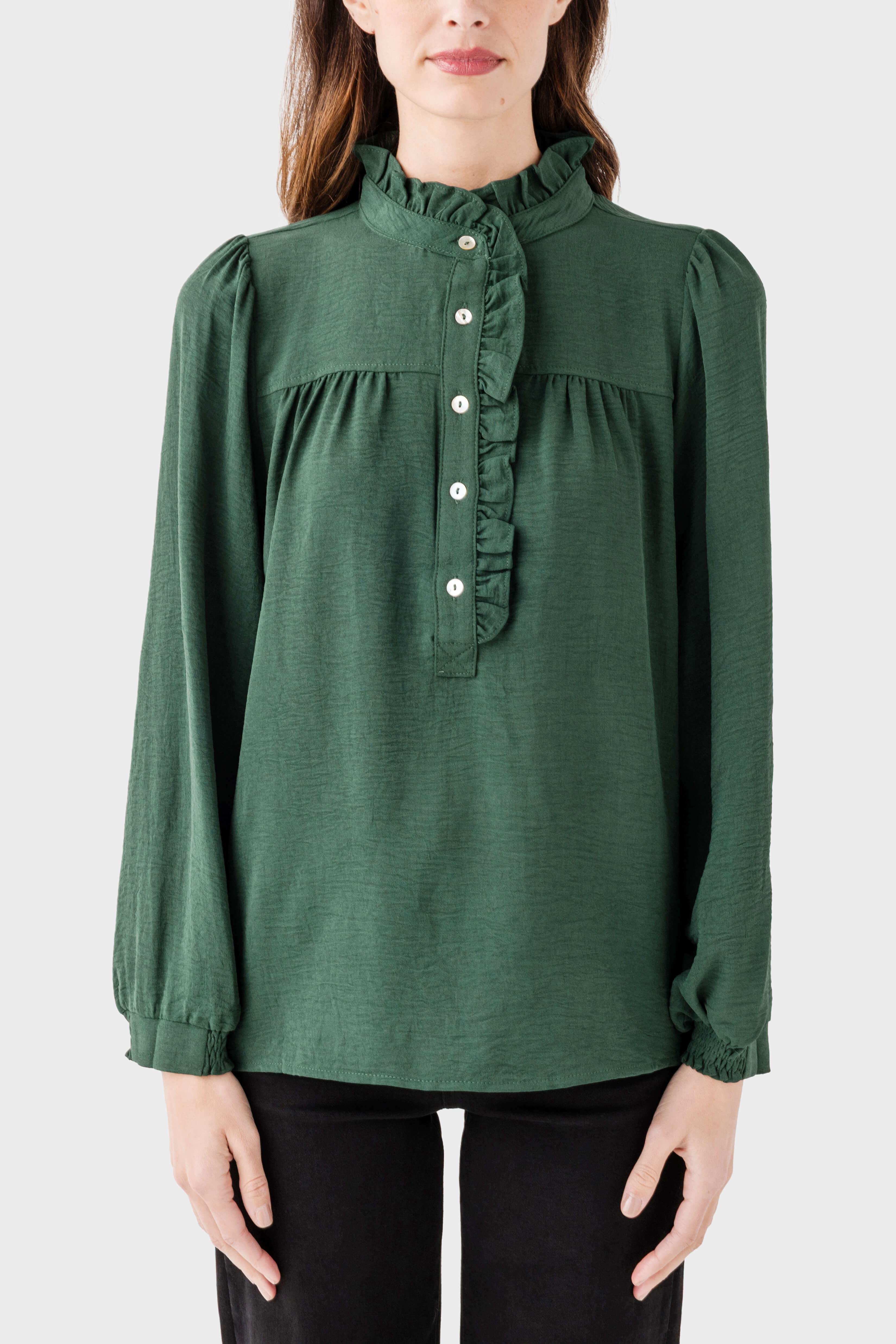 Jodifl Ruffle Detail Top