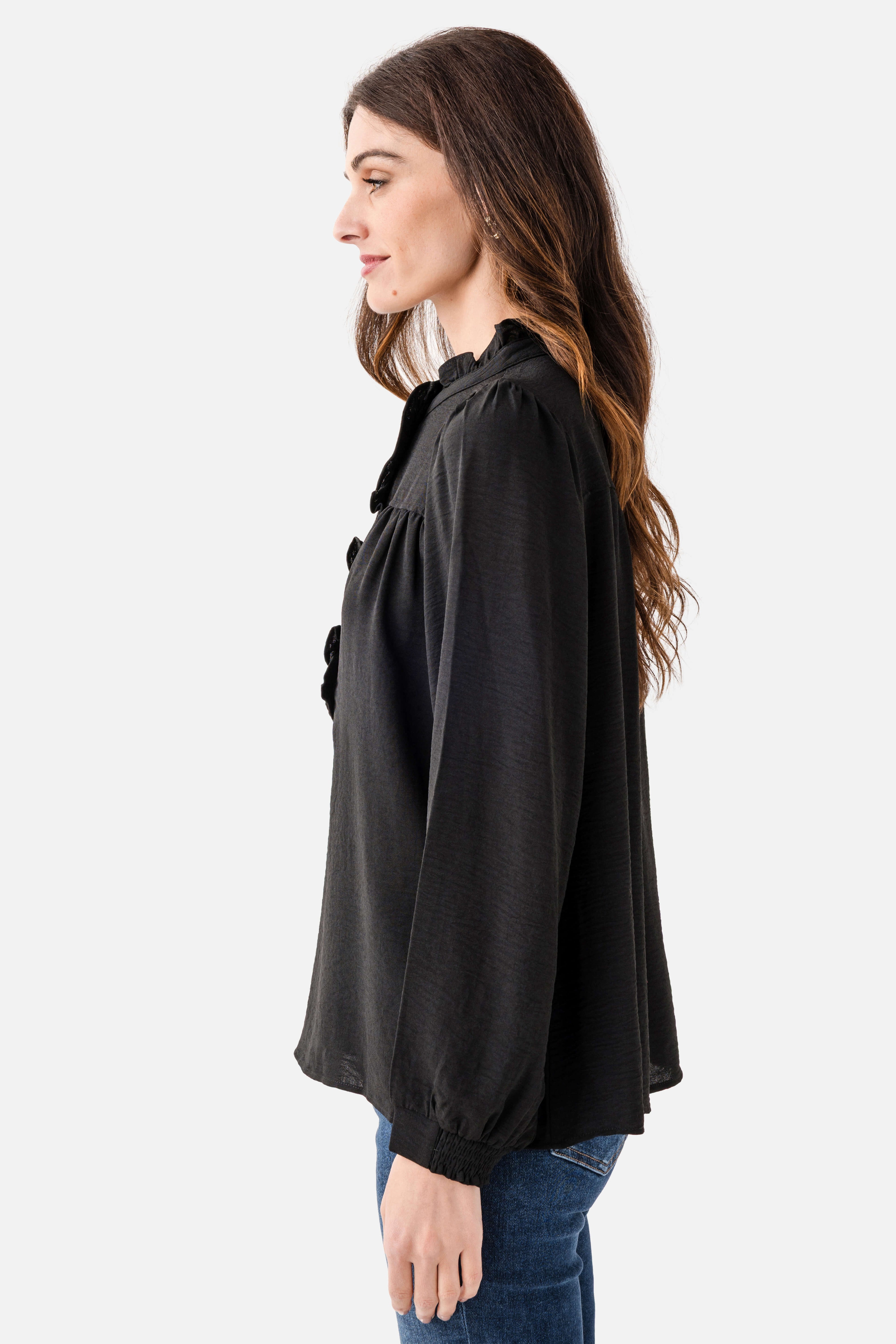 Jodifl Ruffle Detail Top