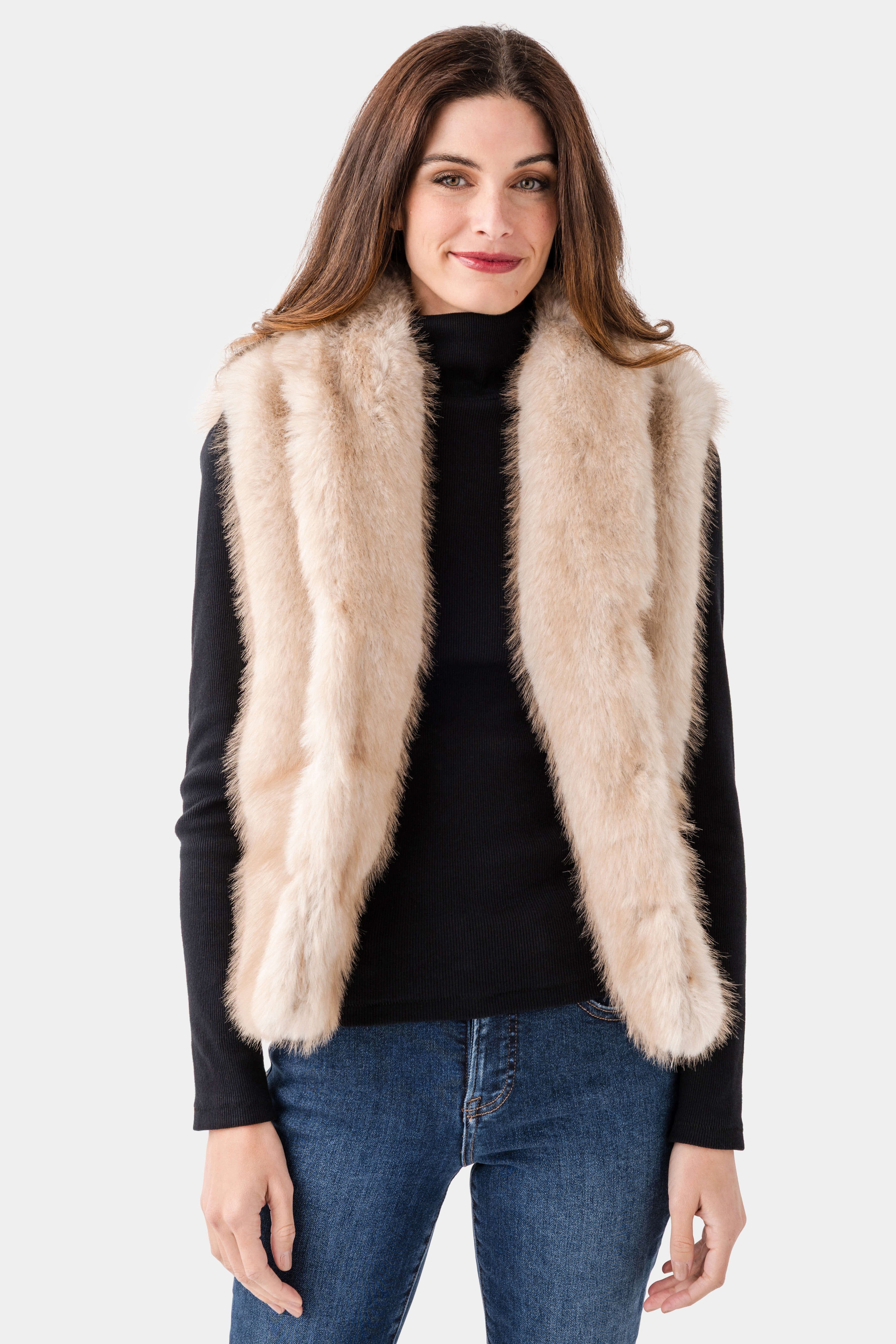 Dress Forum Faux Fur Vest