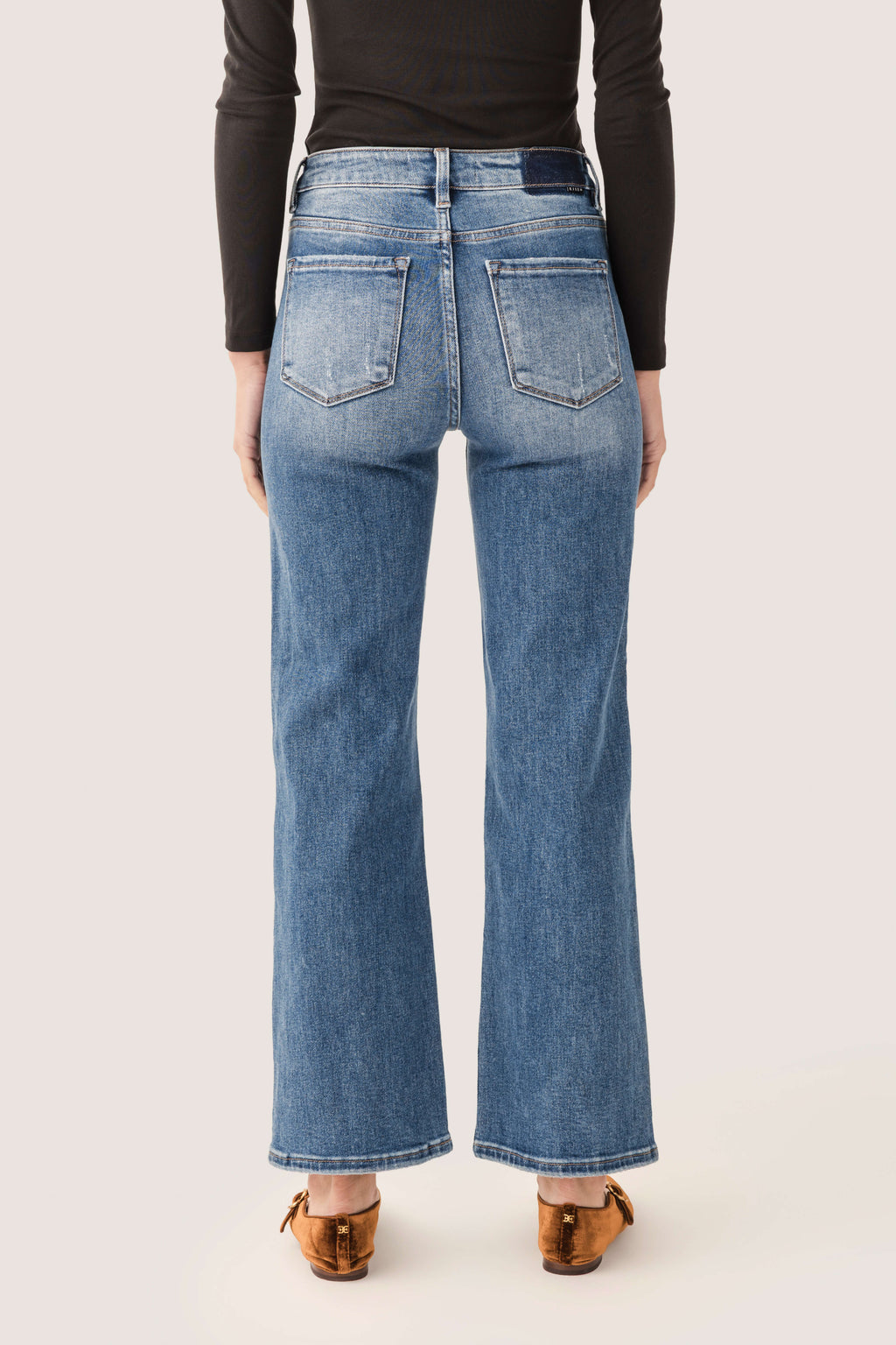 Risen Sophie High Rise Relaxed Straightleg Jeans