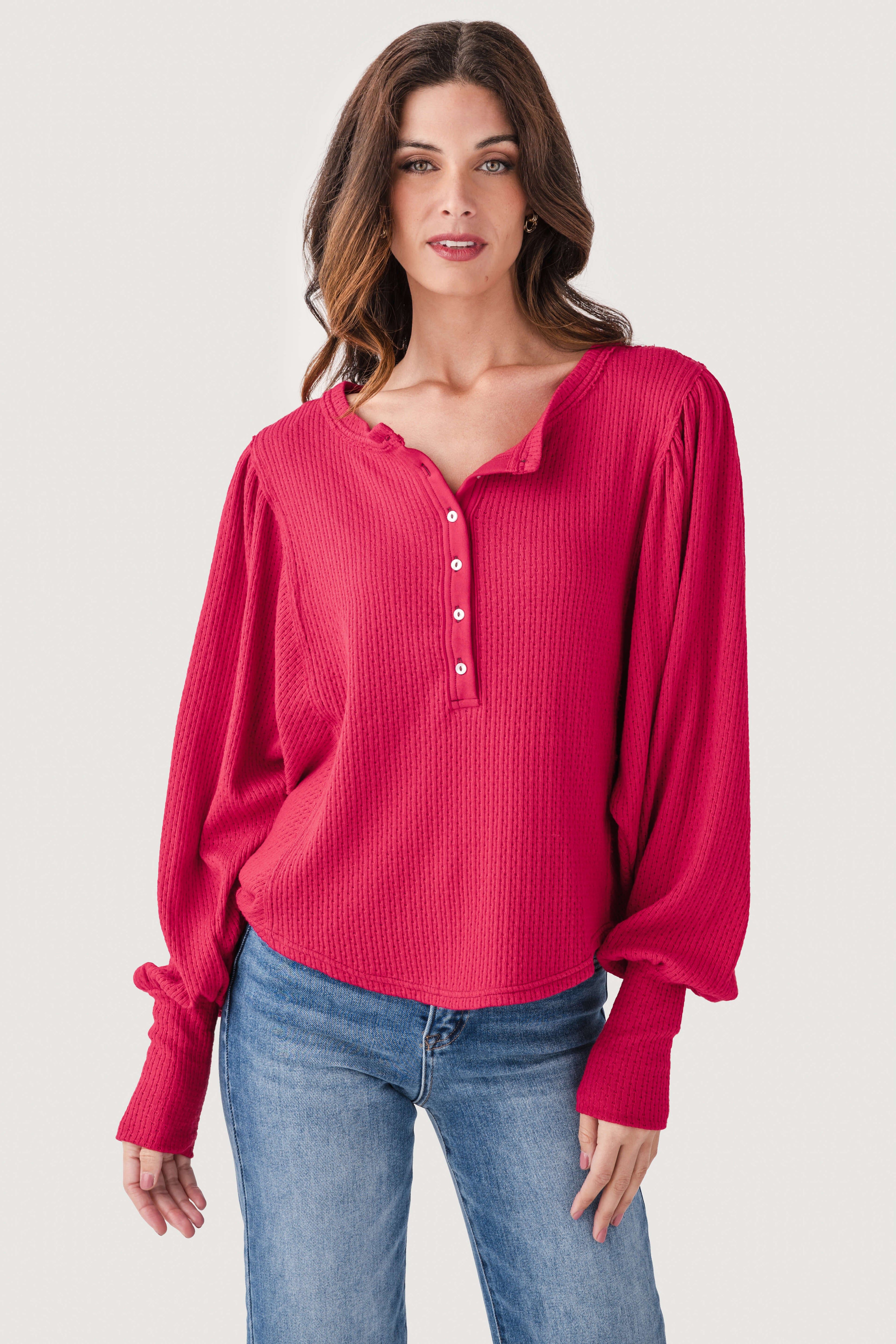 Free People Quinn Knit Top