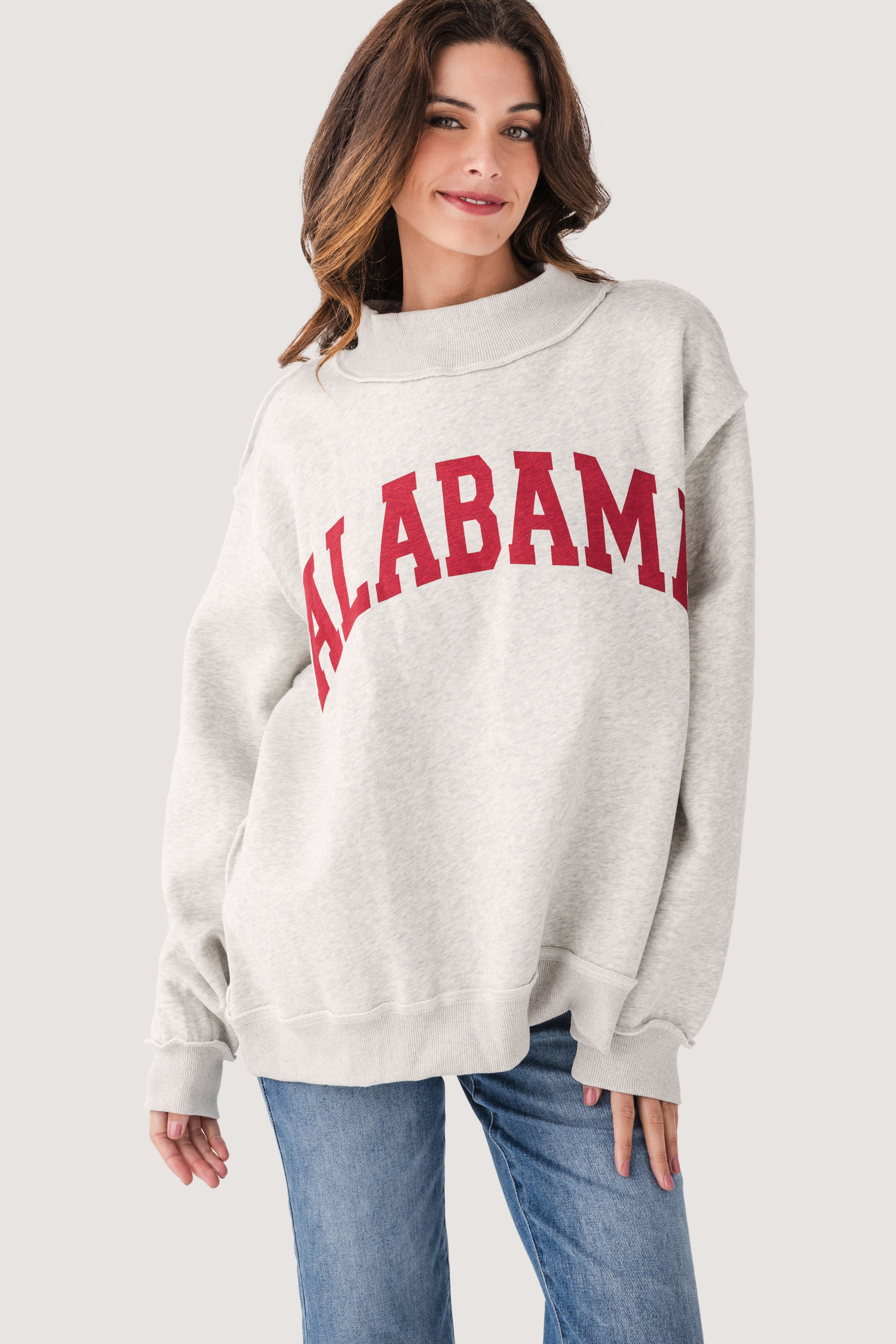 Bucketlist Reversible Mockneck Sweatshirt