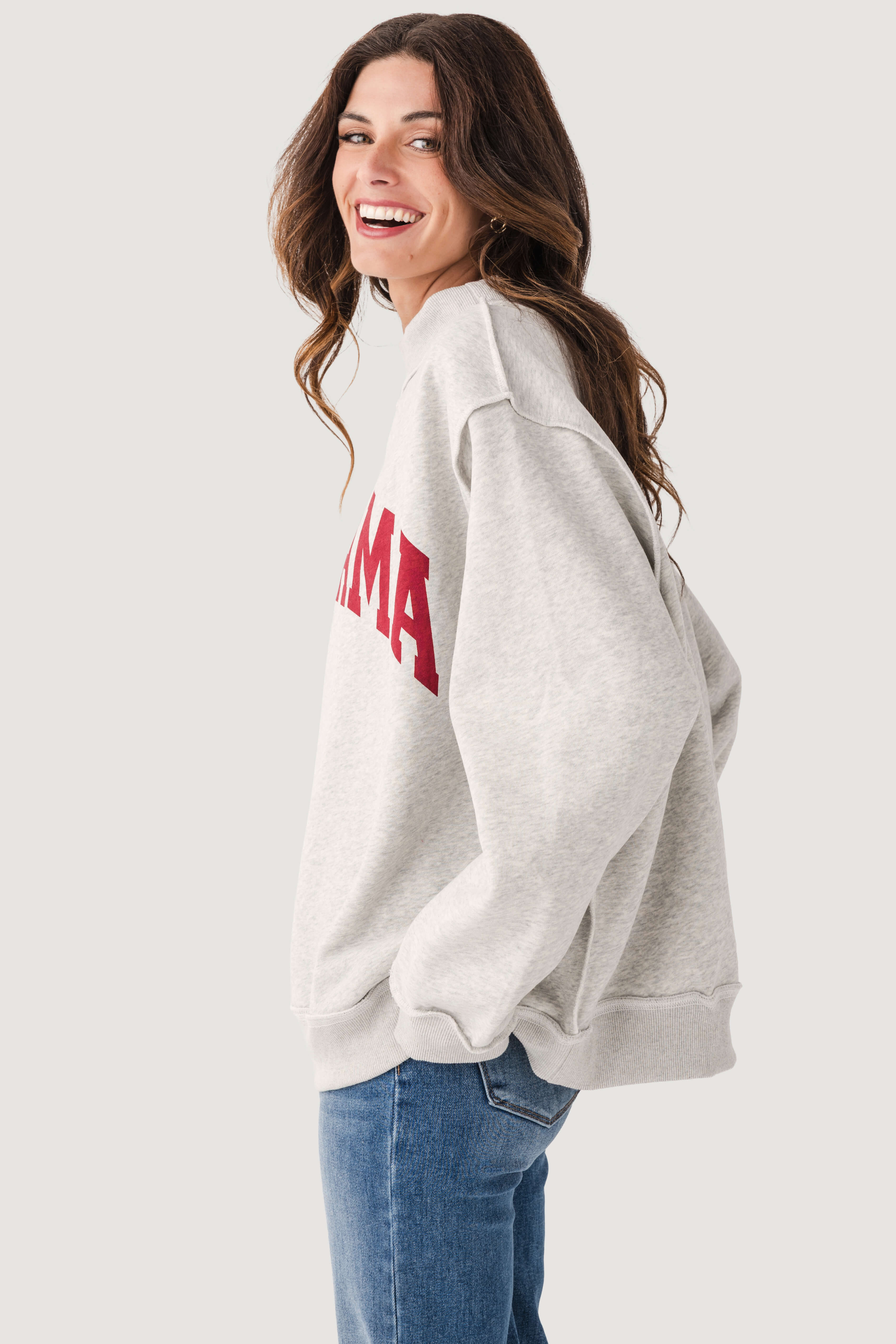 Bucketlist Reversible Mockneck Sweatshirt