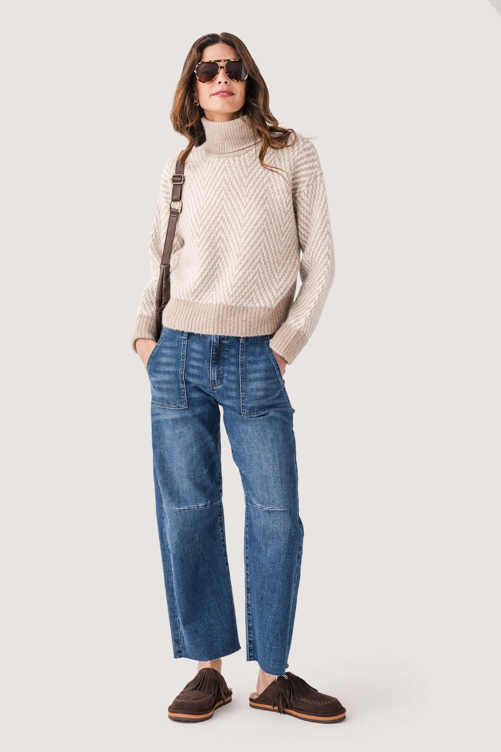 Risen Rowan Utility Pocket Barrel Jeans