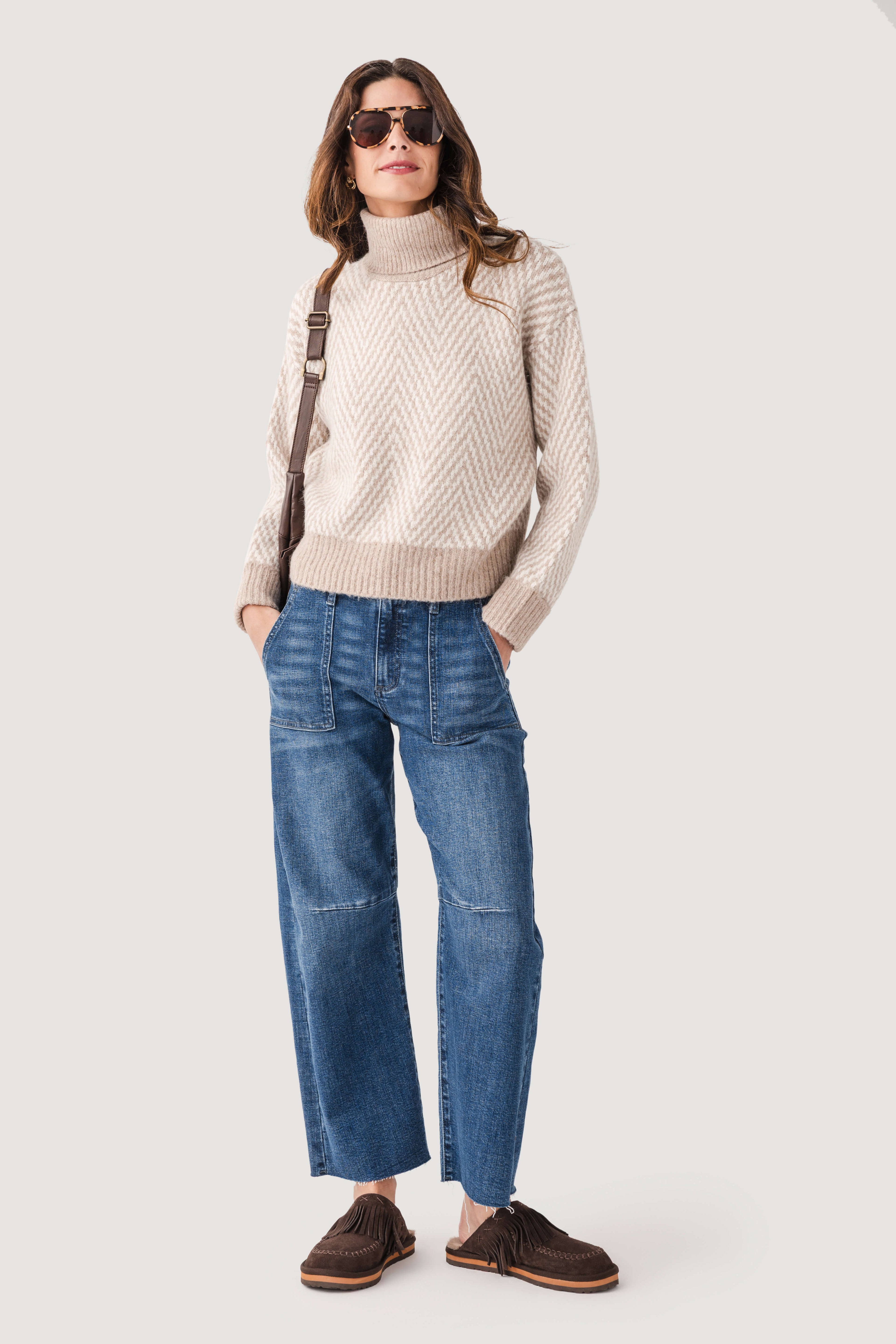 Risen Rowan Utility Pocket Barrel Jeans