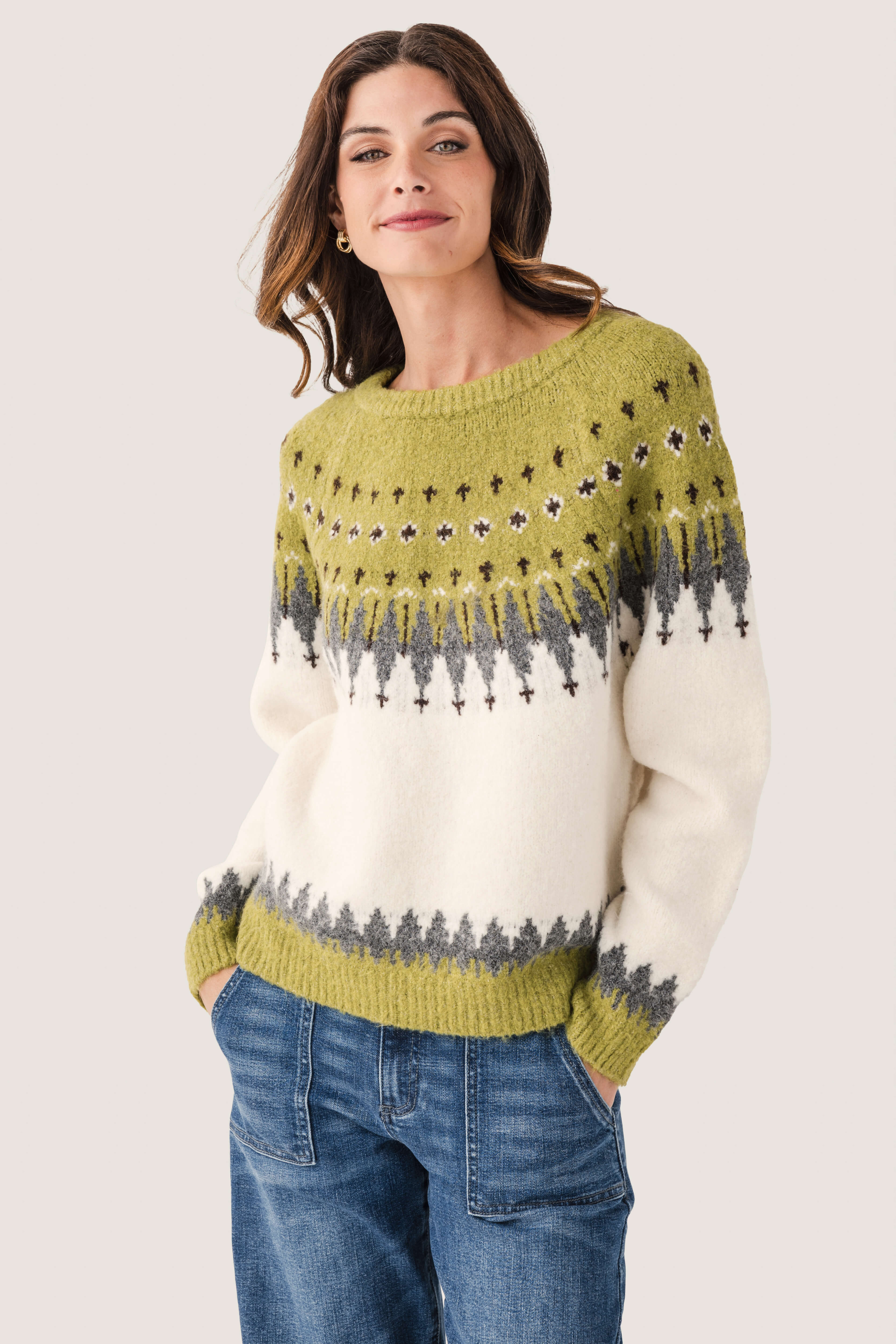 Raisonnel Cozy Fair Isle Sweater