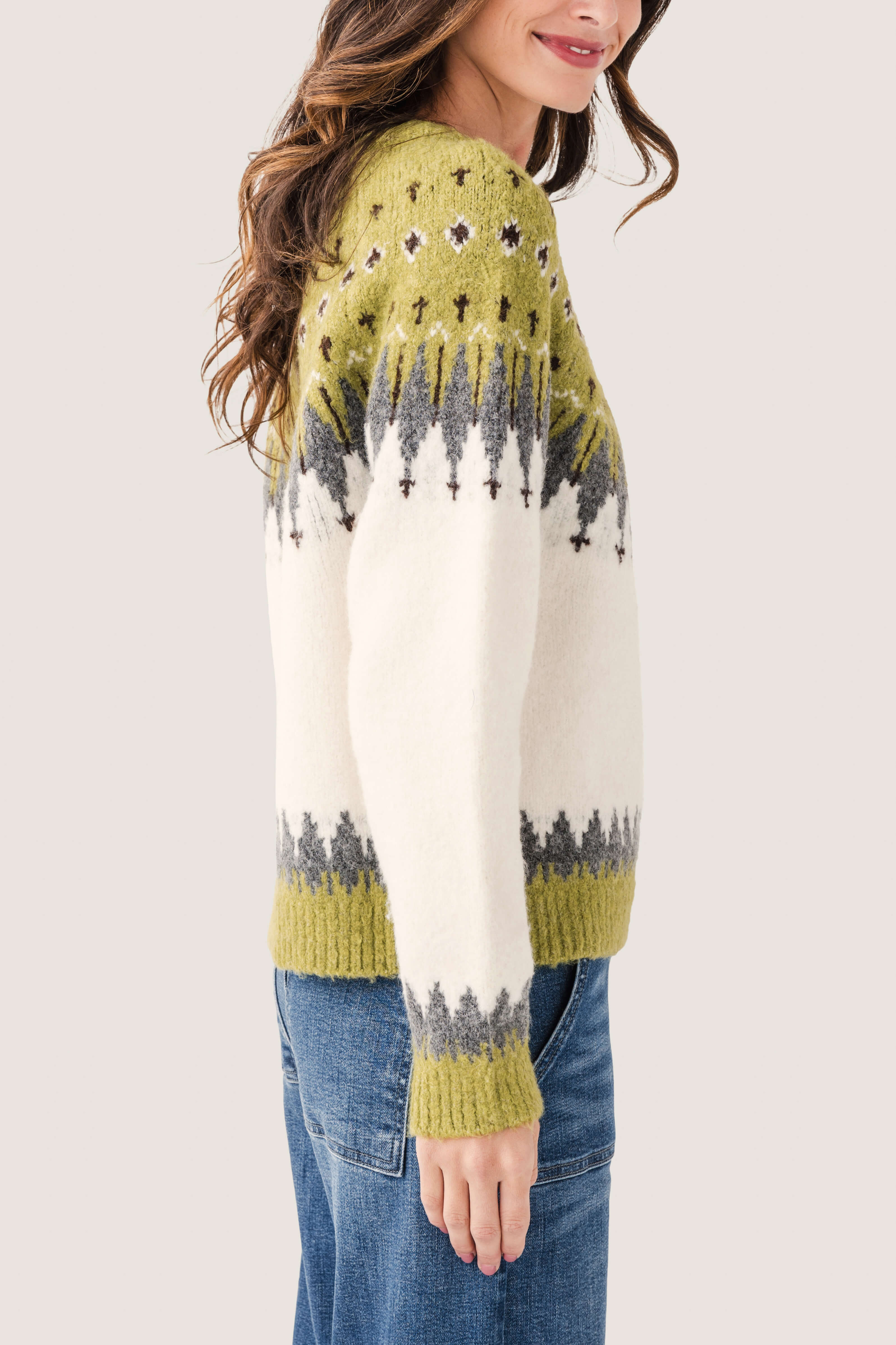 Raisonnel Cozy Fair Isle Sweater