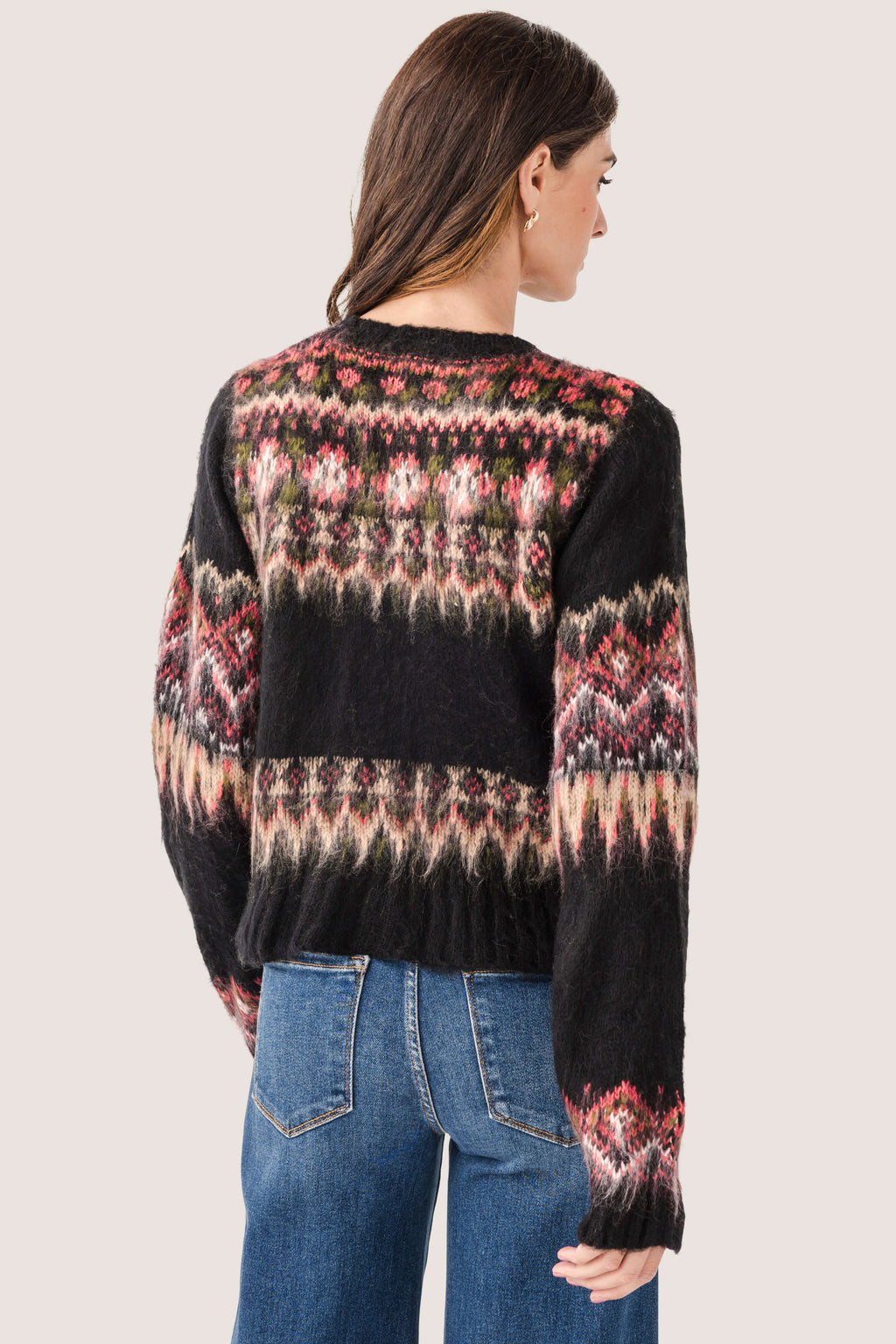 Raisonnel Icelandic Fuzzy Knit Cardigan