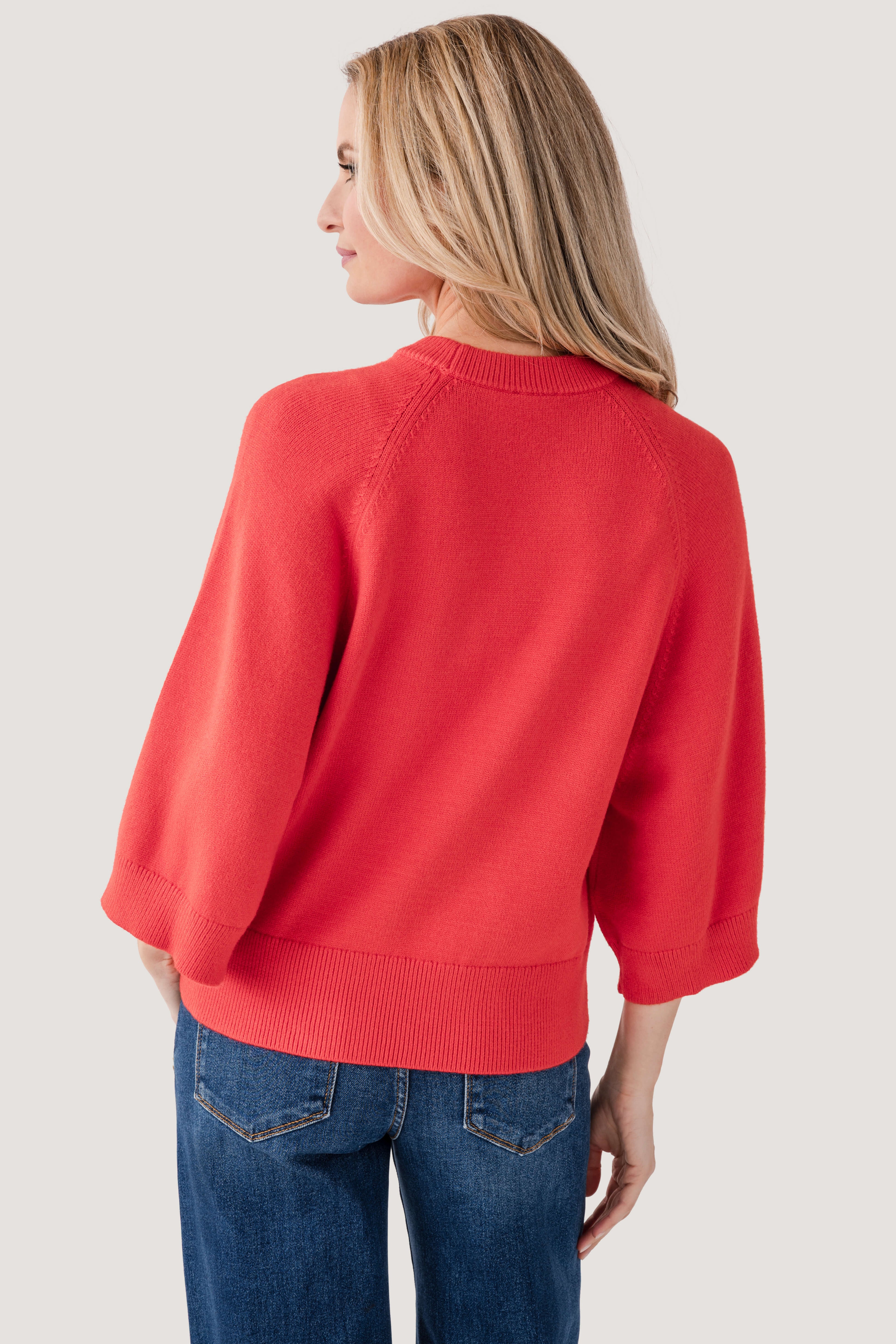 Jodifl Relaxed Short Sleeve Sweater Top