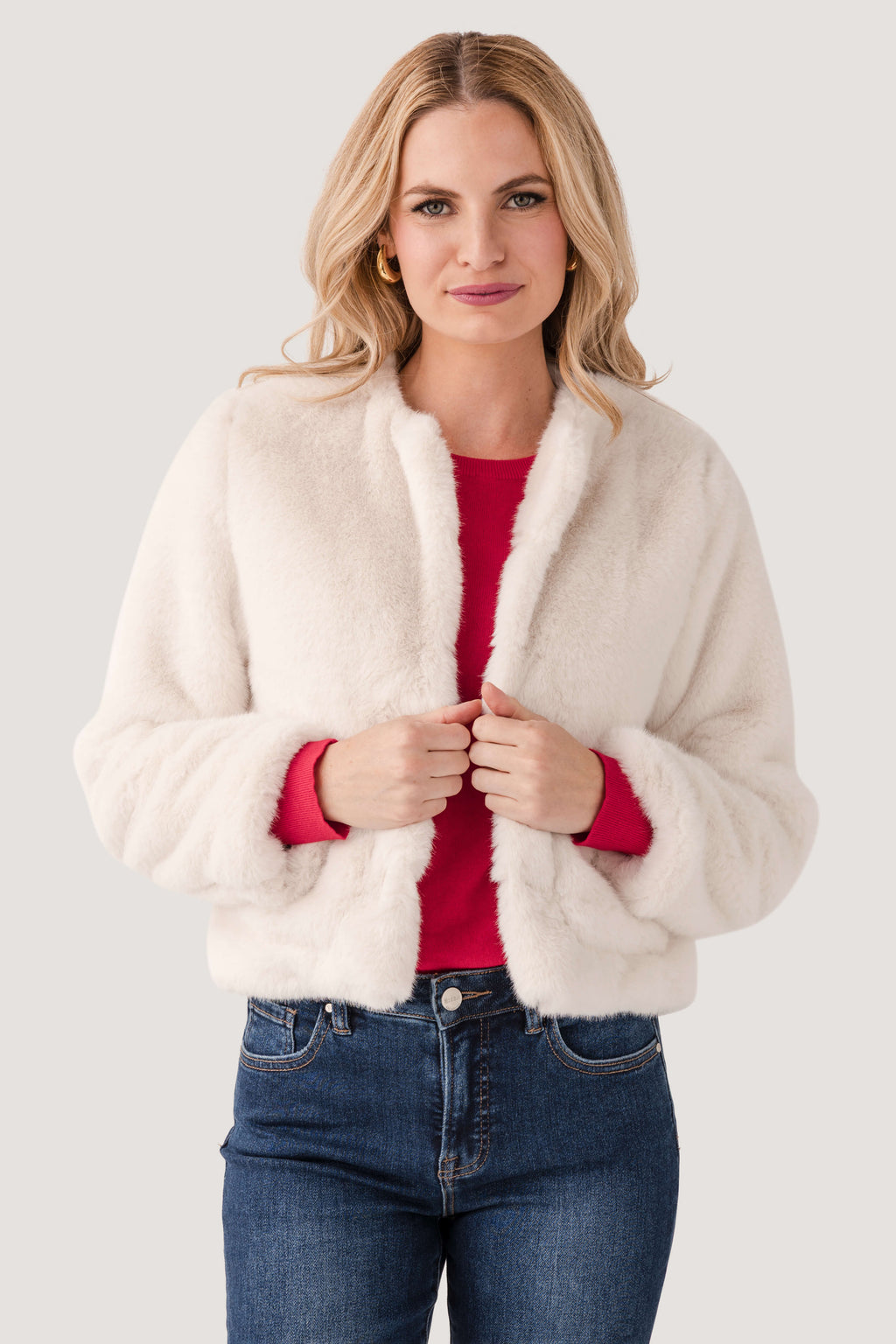 Dress Forum Faux Fur Jacket